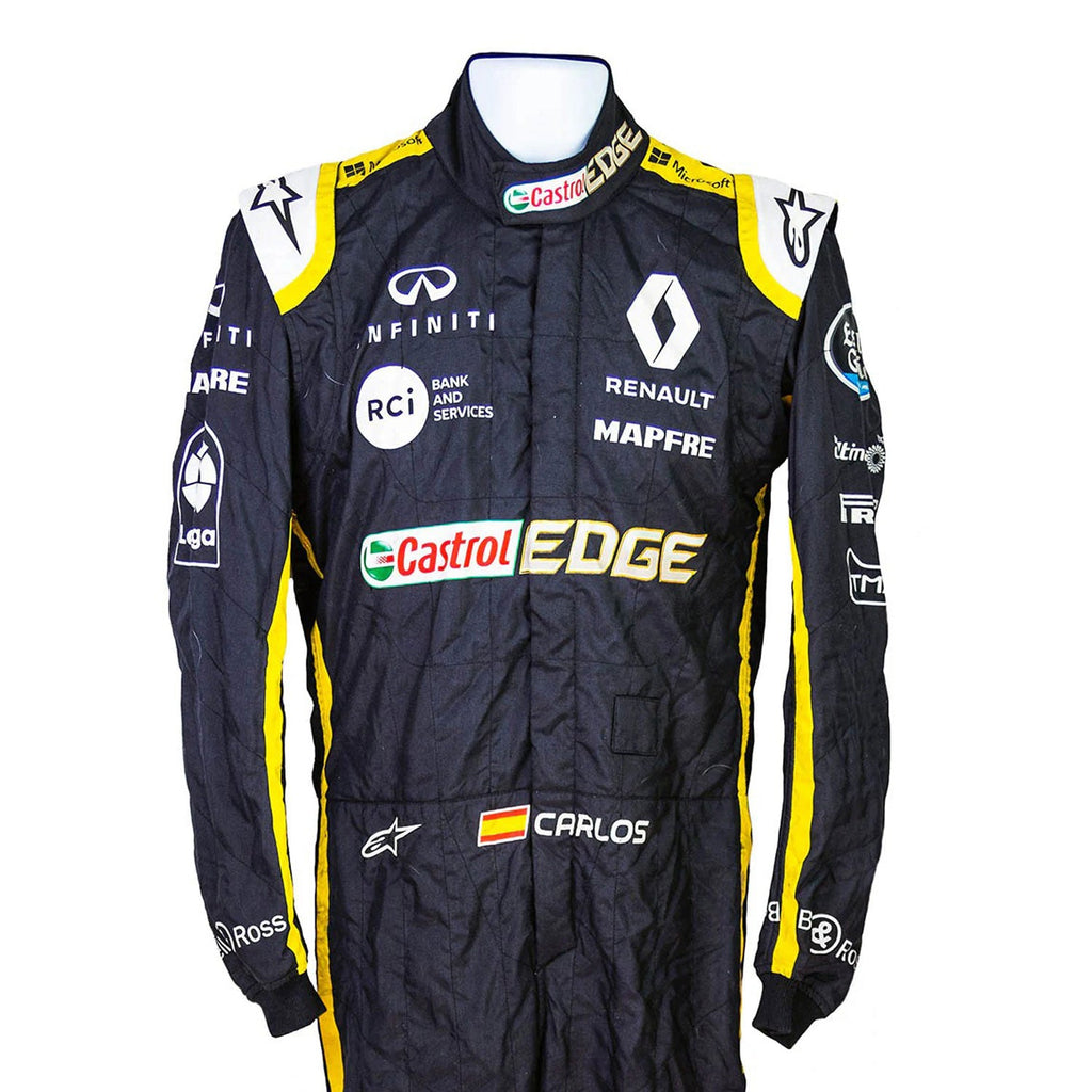 Carlos Sainz 2018 F1 Racing Suit Team Renault