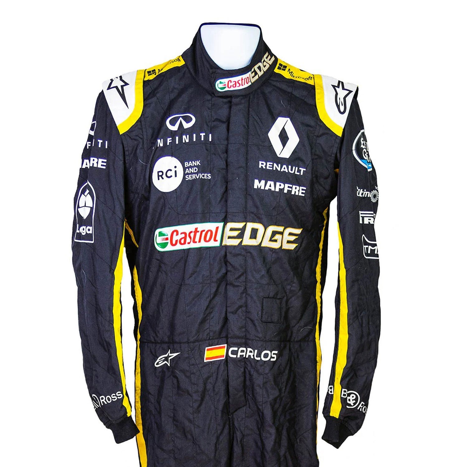 Carlos Sainz 2018 F1 Racing Suit Team Renault