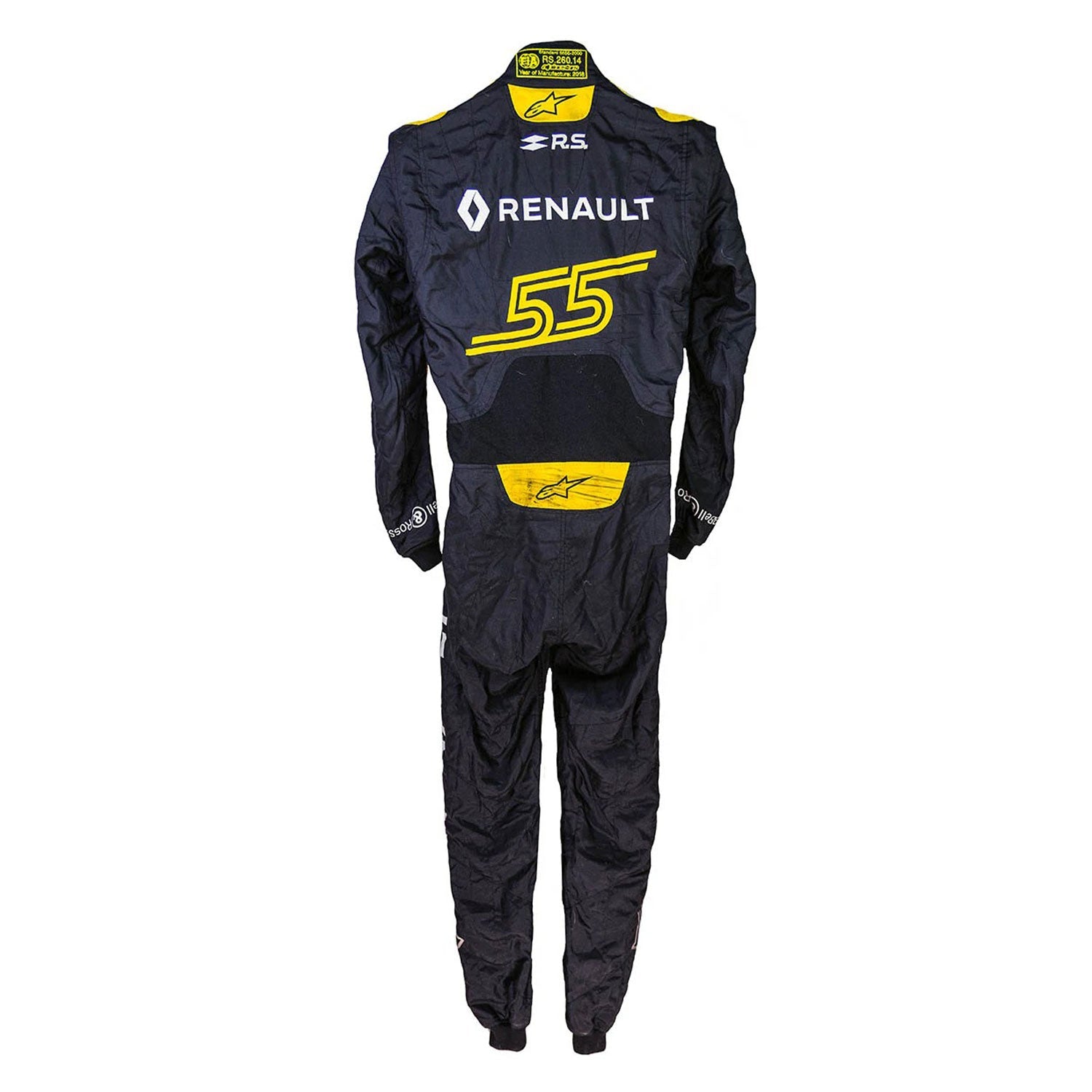 Carlos Sainz 2018 F1 Racing Suit Team Renault