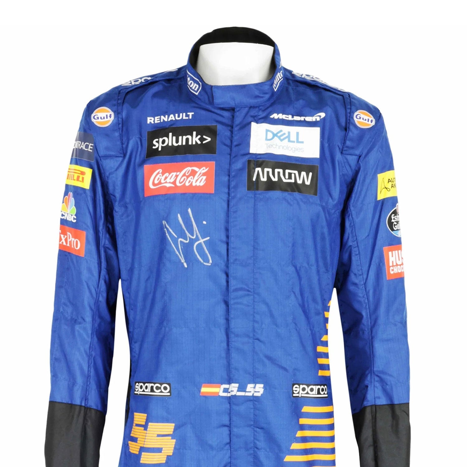 Carlos Saniz 2020 F1 Racing Suit Team McLaren