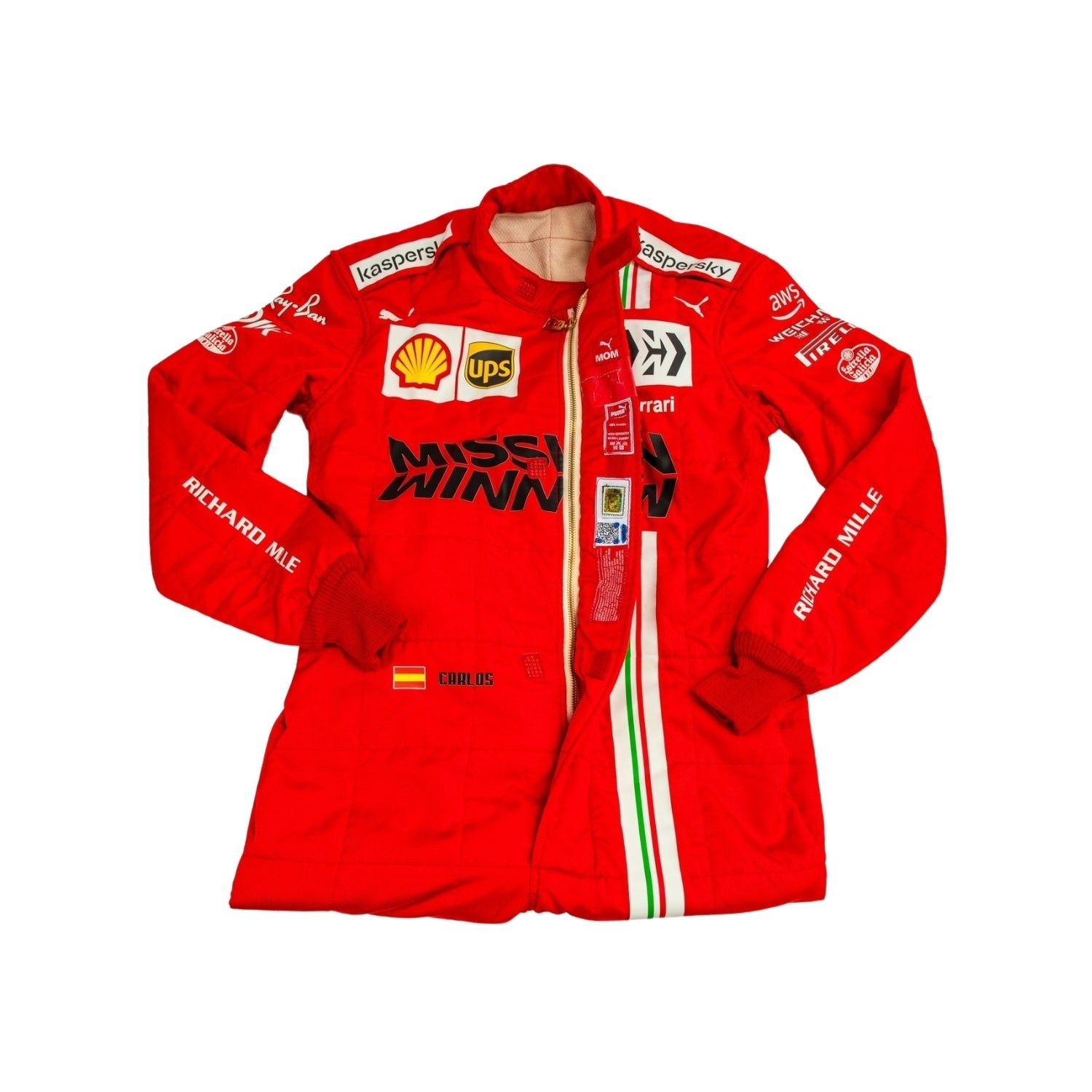 Carlos Sainz 2021 F1 Racing Suit