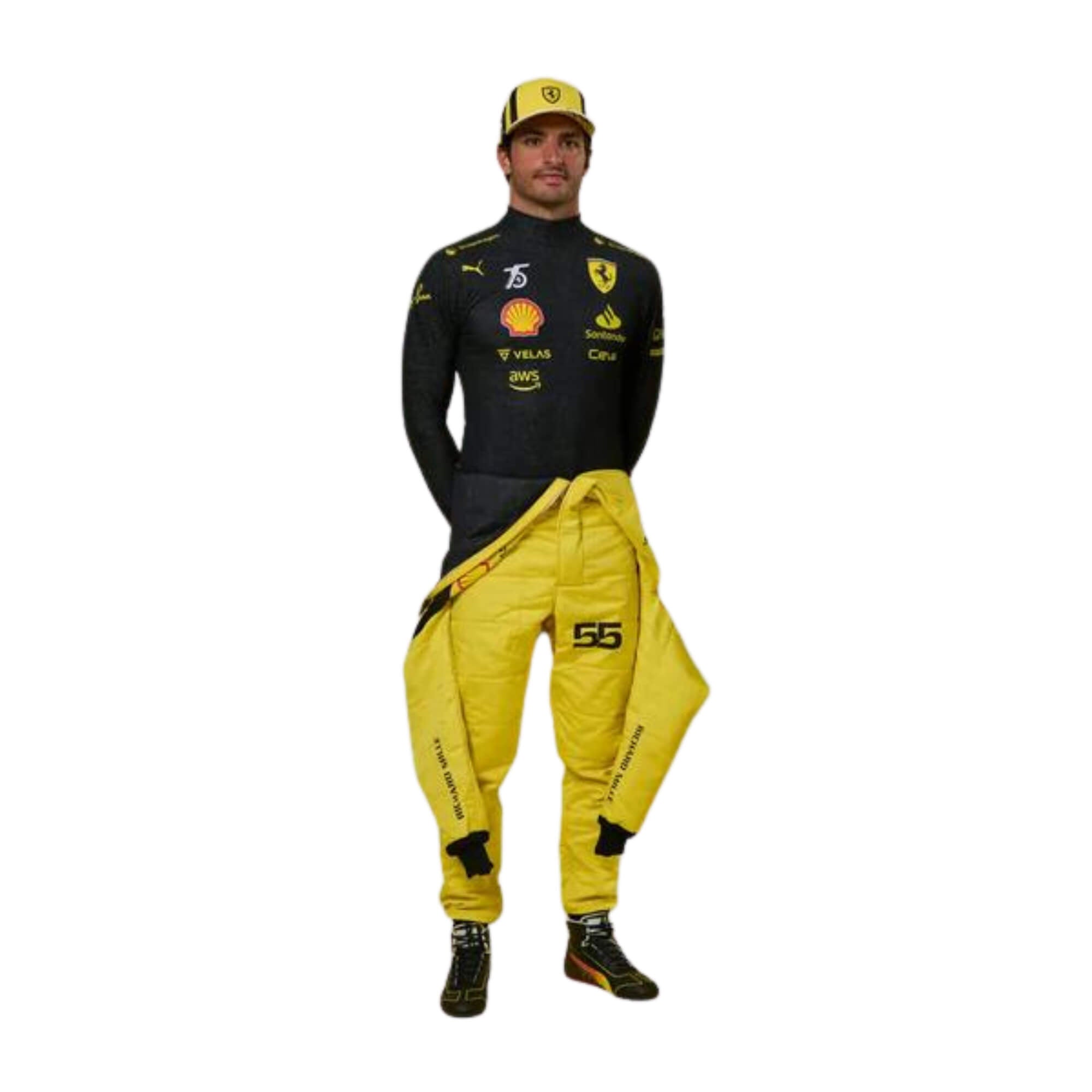 Carlos Sainz 2022 75th Anniversary F1 Racing Suit