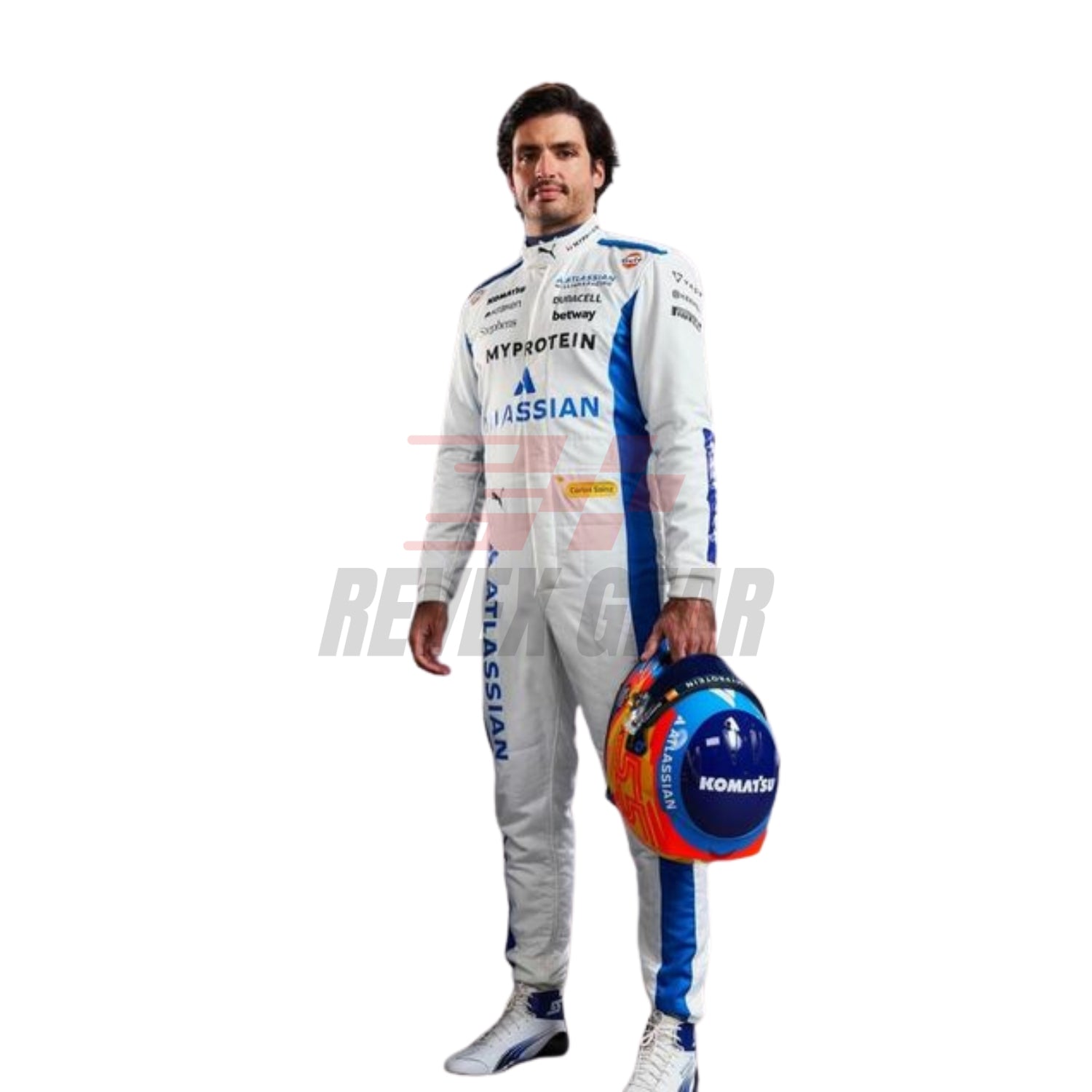 F1 Racing Costume Worn by Alex Albon & Carlos Sainz Jr – 2025 HP Monaco GP