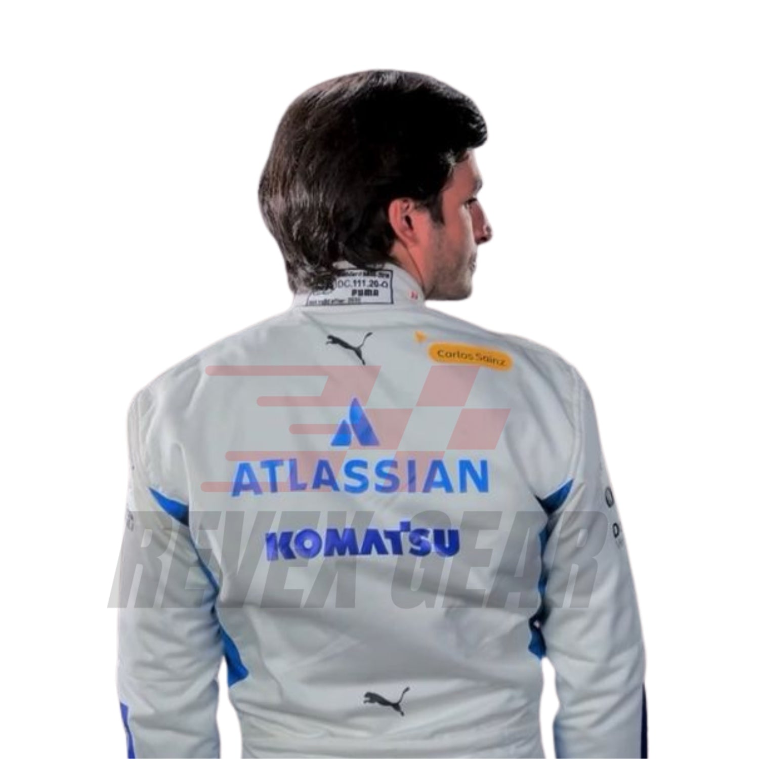 2025 F1 racing costume worn by Alex Albon & Carlos Sainz Jr – HP Monaco GP