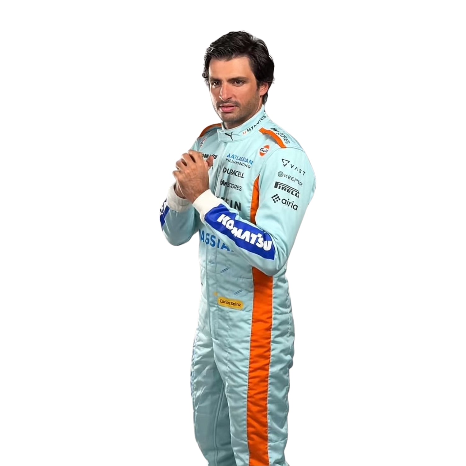 Carlos Sainz 2025 Sao Paul GP F1 Racing Suit