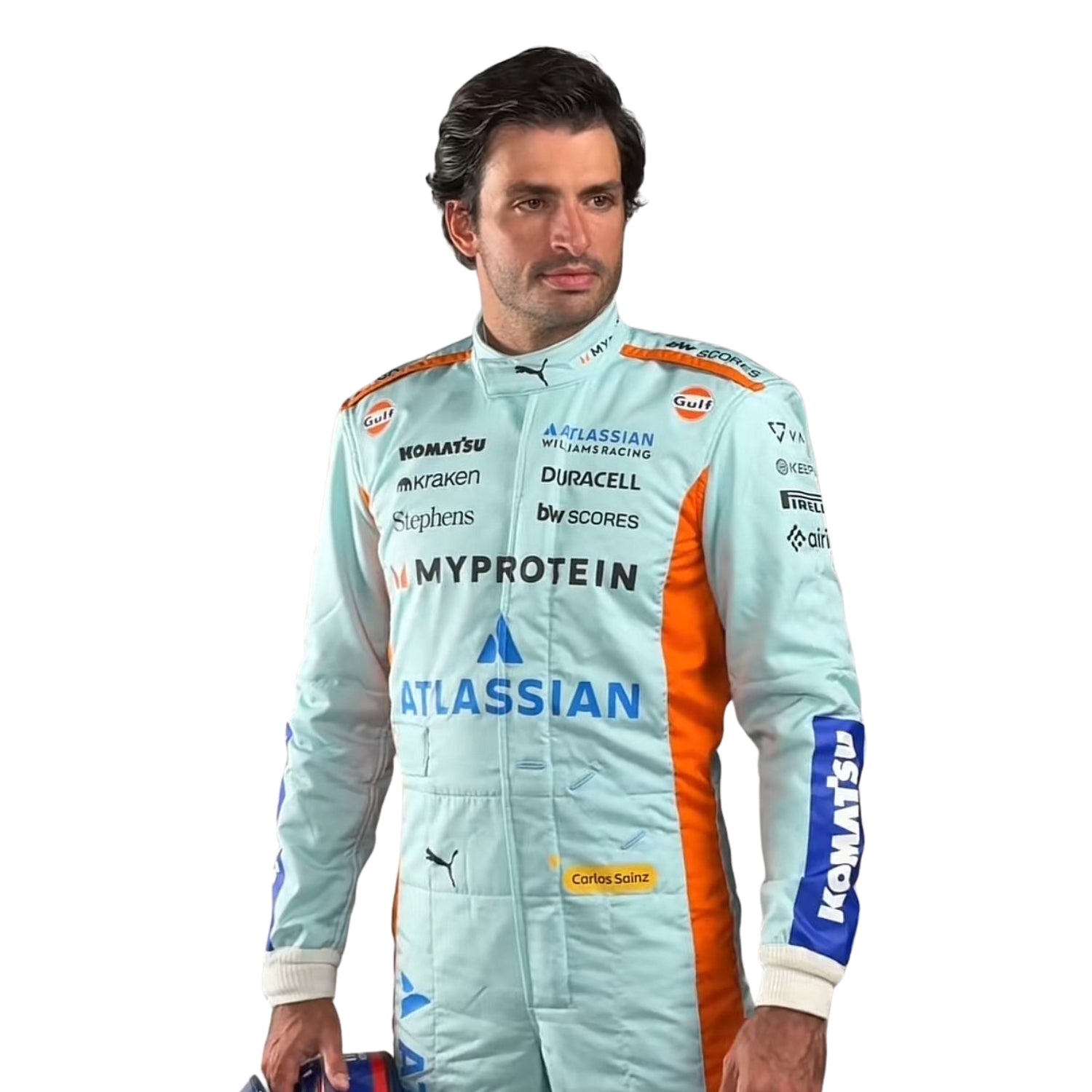 Carlos Sainz 2025 Sao Paul GP F1 Racing Suit