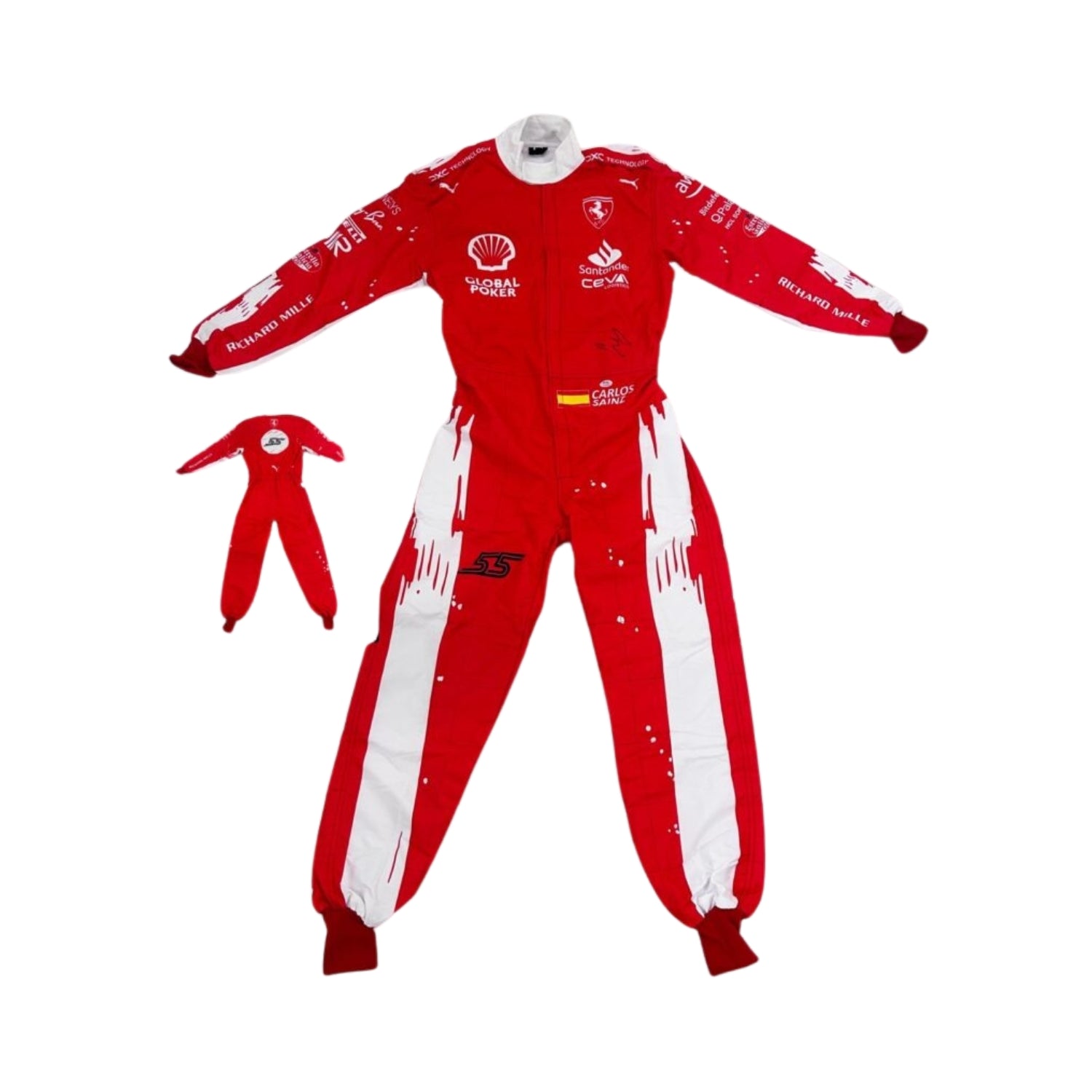 Carlos Sainz Jr 2023 Las Vegas F1 Racing Suit