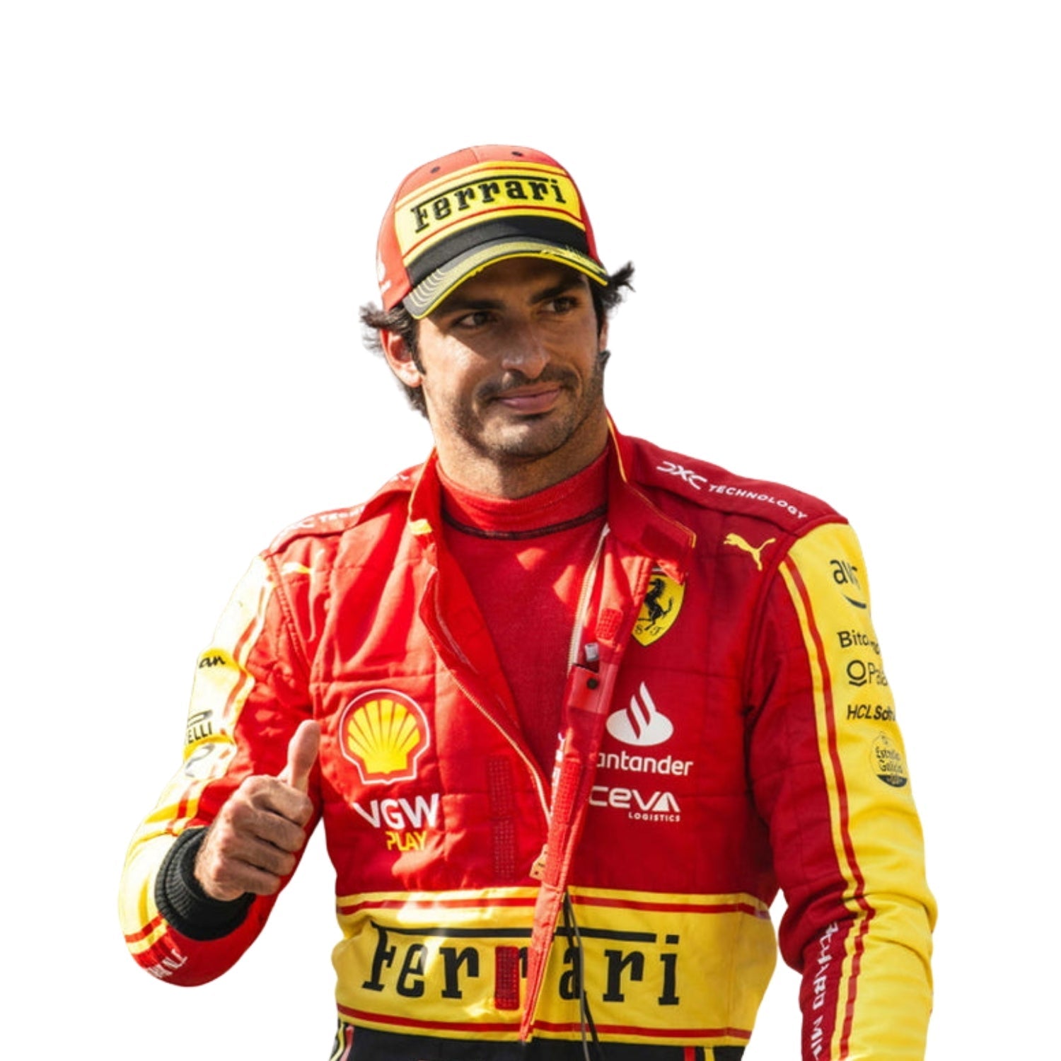 Carlos Sainz Jr 2023 Monza Special Edition F1 Racing Suit