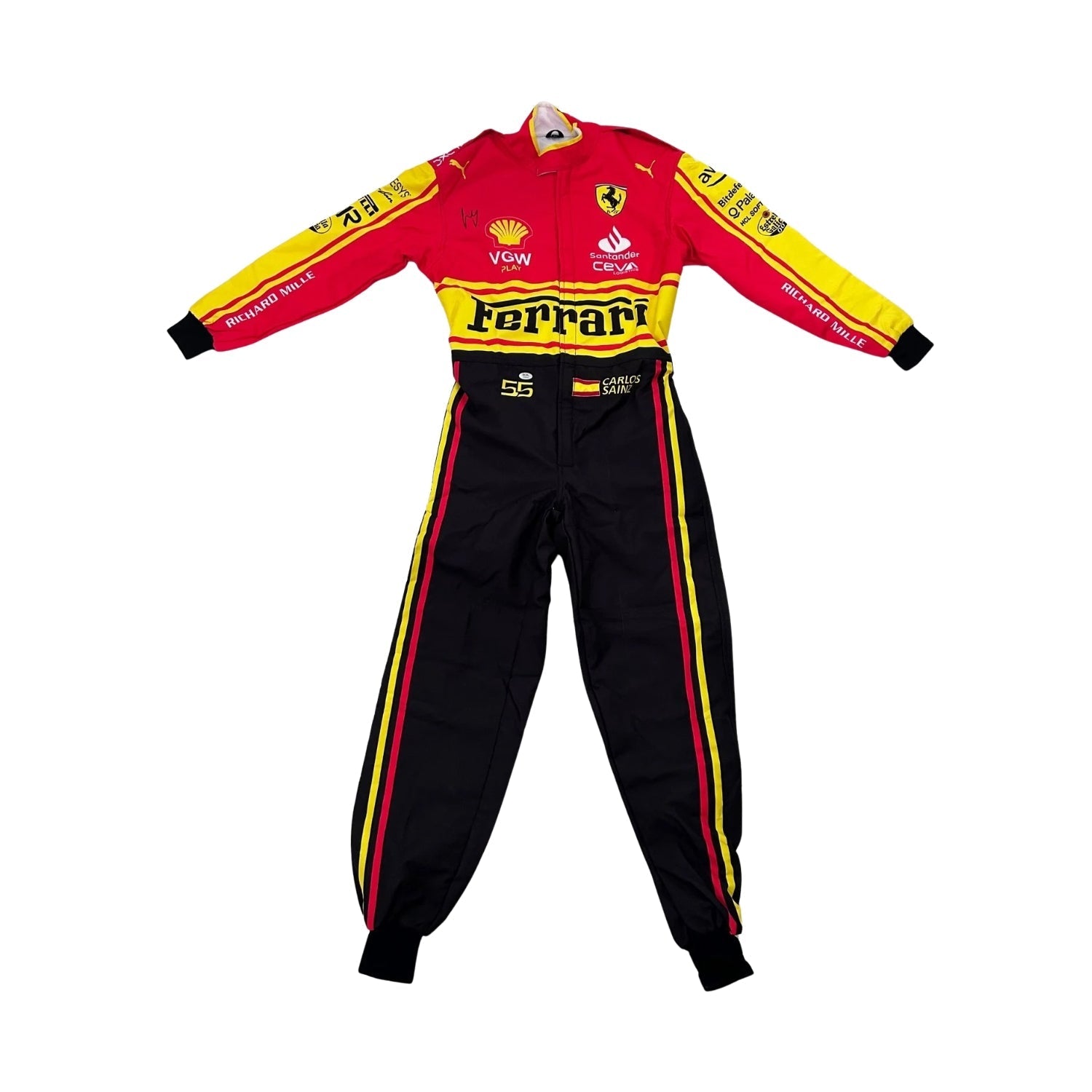 Carlos Sainz Jr 2023 Monza Special Edition F1 Racing Suit