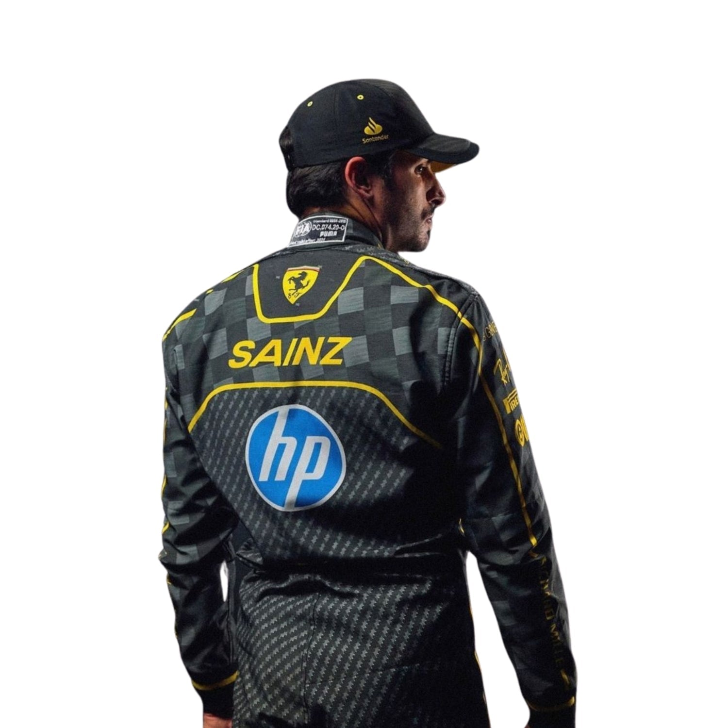 2024 F1 Racing Costume Worn by Charles Leclerc & Carlos Sainz Jr. – HP Italy GP