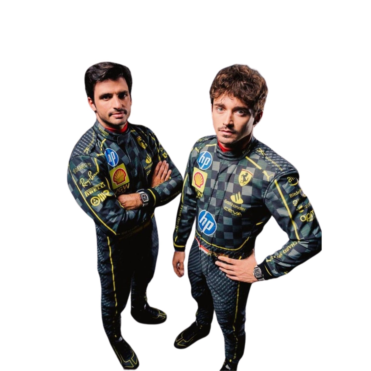 Carlos Sainz Jr 2024 HP Italy GP F1 Racing Suit