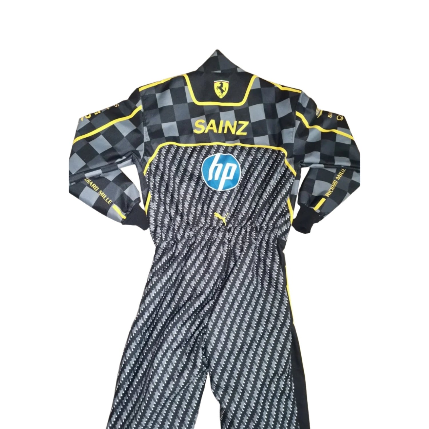 2024 F1 Racing Costume Worn by Charles Leclerc & Carlos Sainz Jr. – HP Italy GP