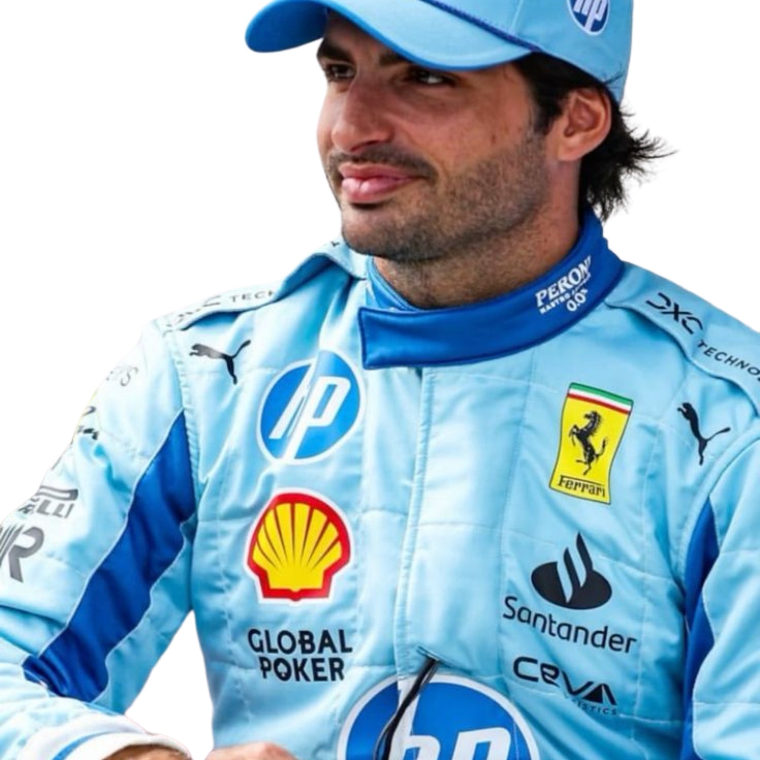 Carlos Sainz Jr 2024 Miami Grand Prix F1 Racing Suit