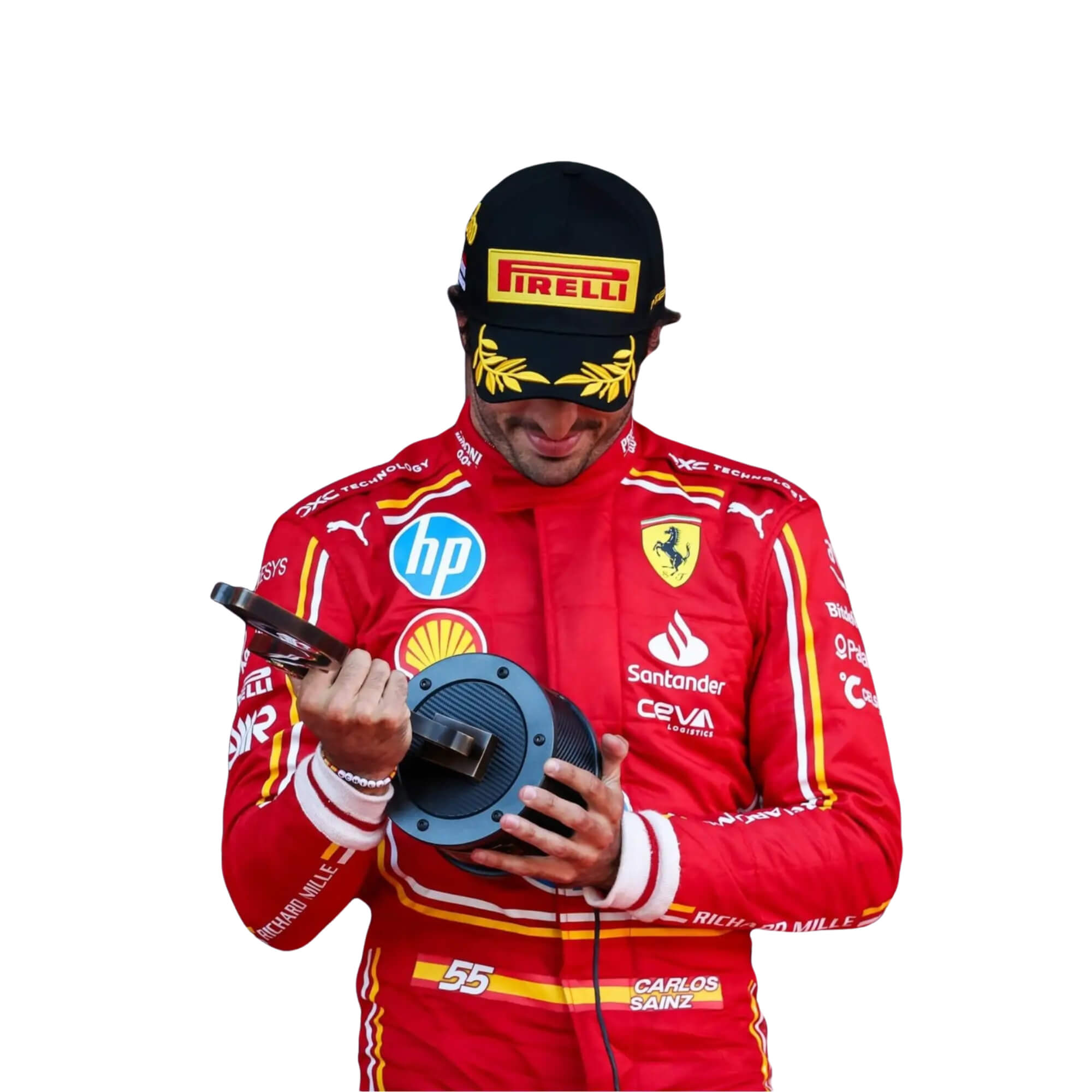 2024 Carlos Sainz Jr Monaco GP HP F1 Racing Suit