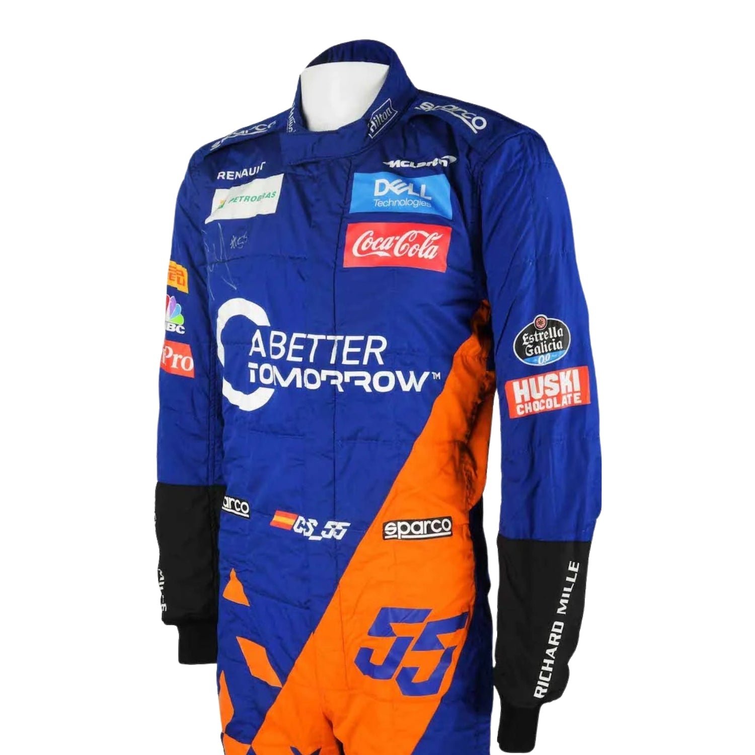 Carlos Saniz 2019 F1 Racing Suit