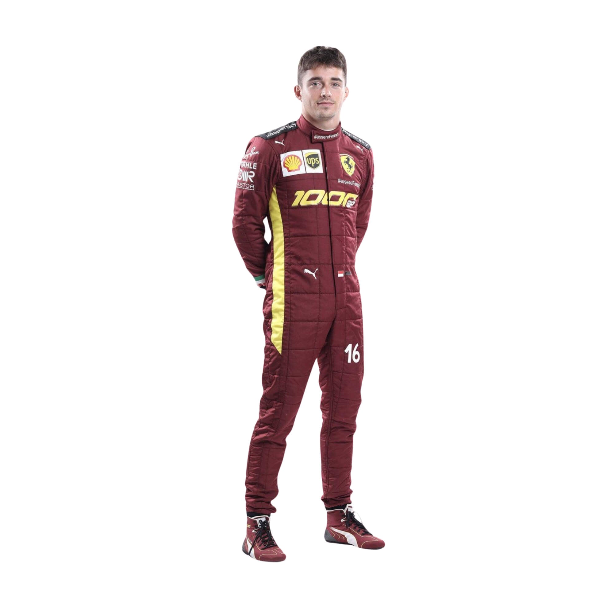 Charles Leclerc 2020 1000 GP F1 Racing Suit Team Ferrari
