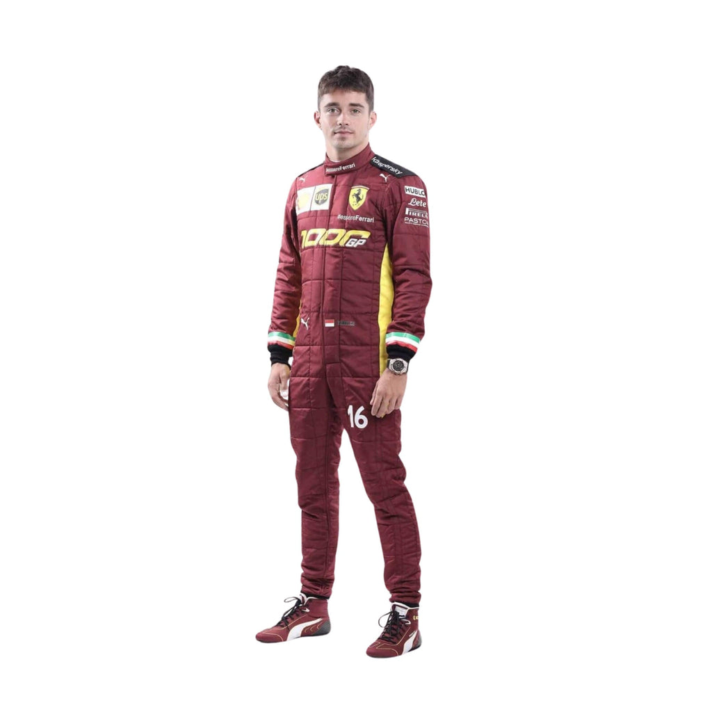 Charles Leclerc 2020 1000 GP F1 Racing Suit Team Ferrari