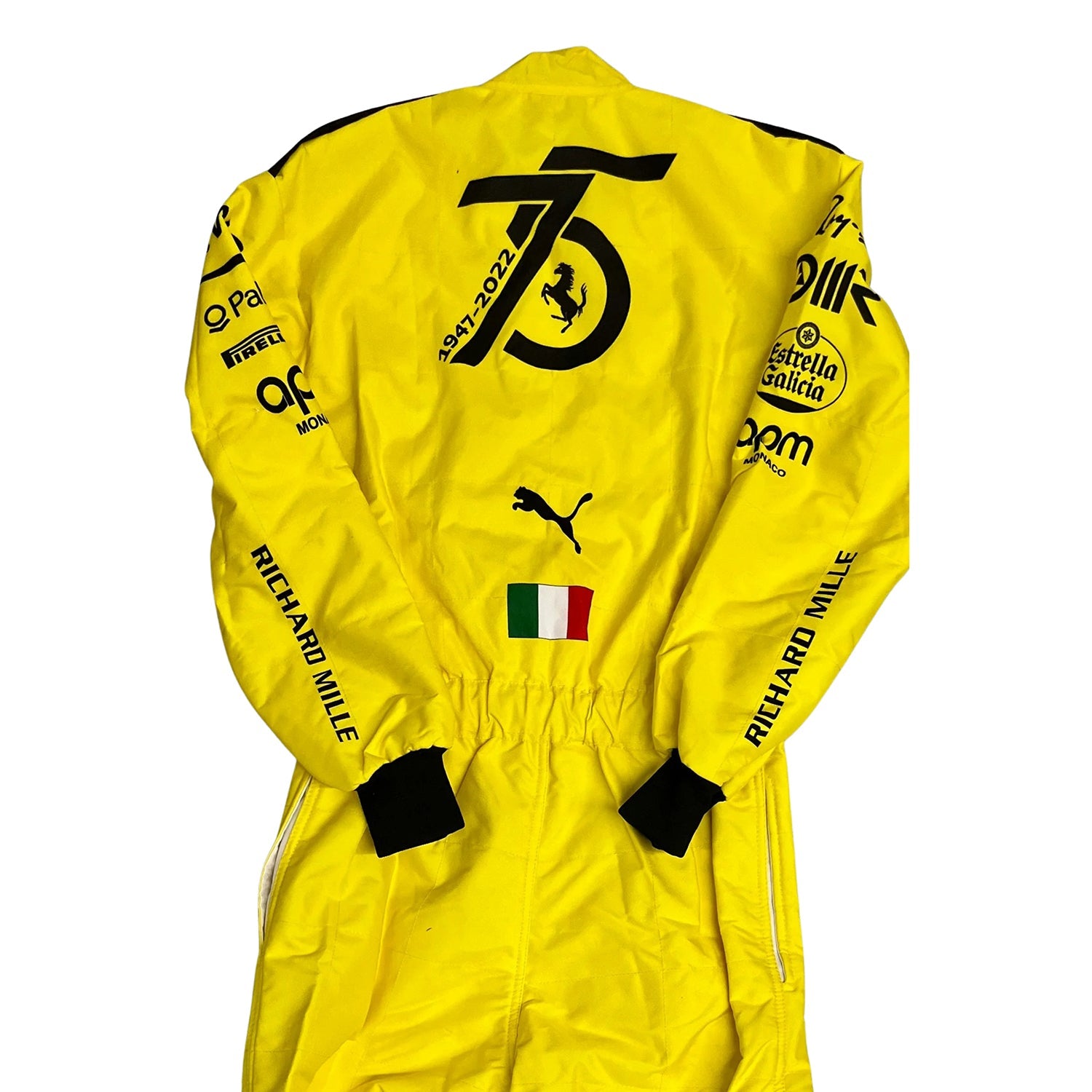 2022 Charles Leclerc 75th Anniversary F1 Racing Suit