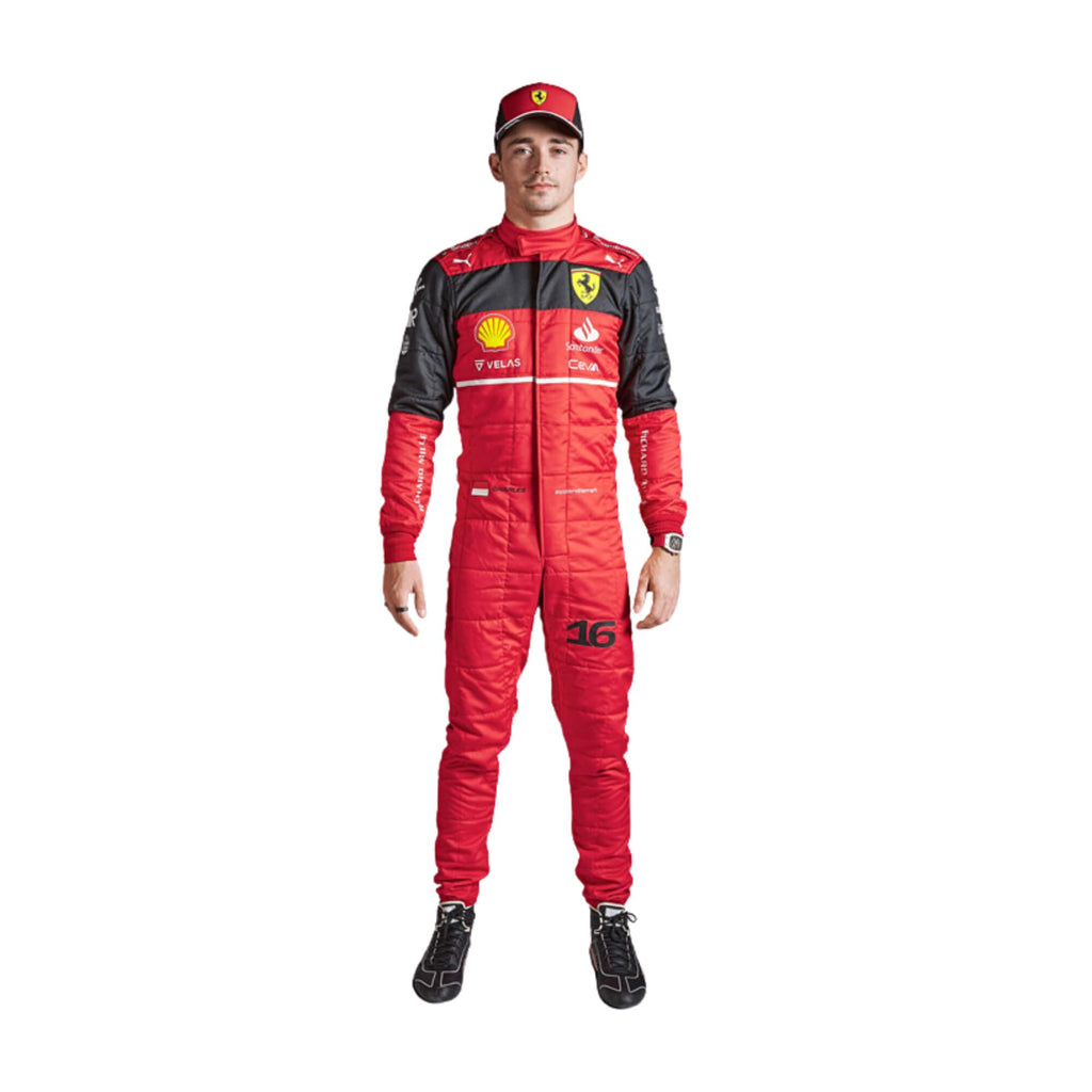 Charles Leclerc 2022 F1 Racing Suit Team Ferrari