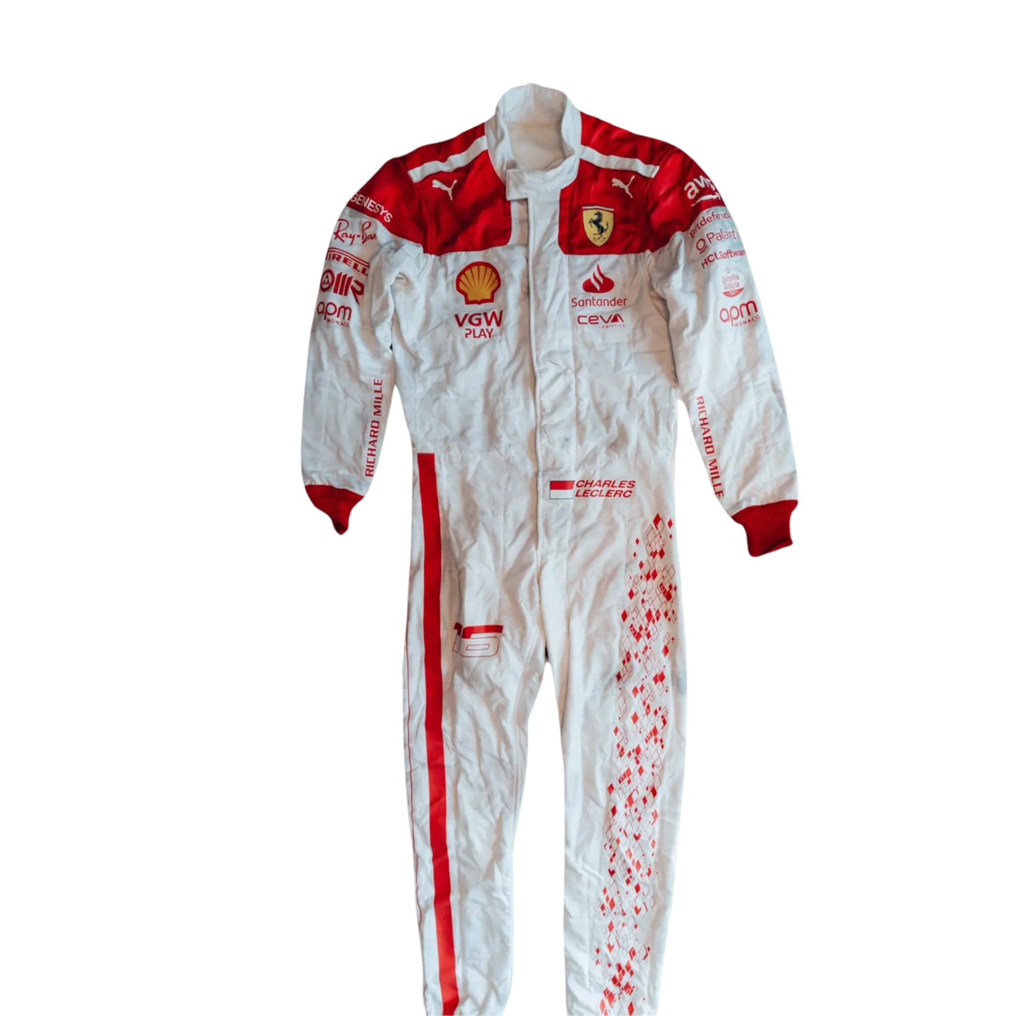 2023 Charles Leclerc Monaco GP F1 Racing Suit