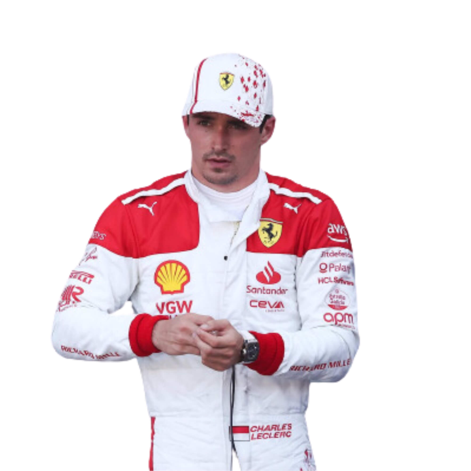 Charles Leclerc 2023 Monaco GP F1 Racing Suit