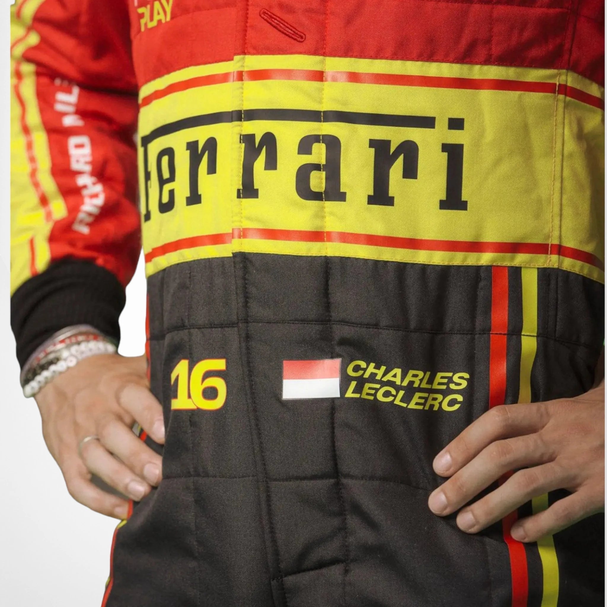 Charles Leclerc 2023 Monza Special Edition F1 Racing Suit