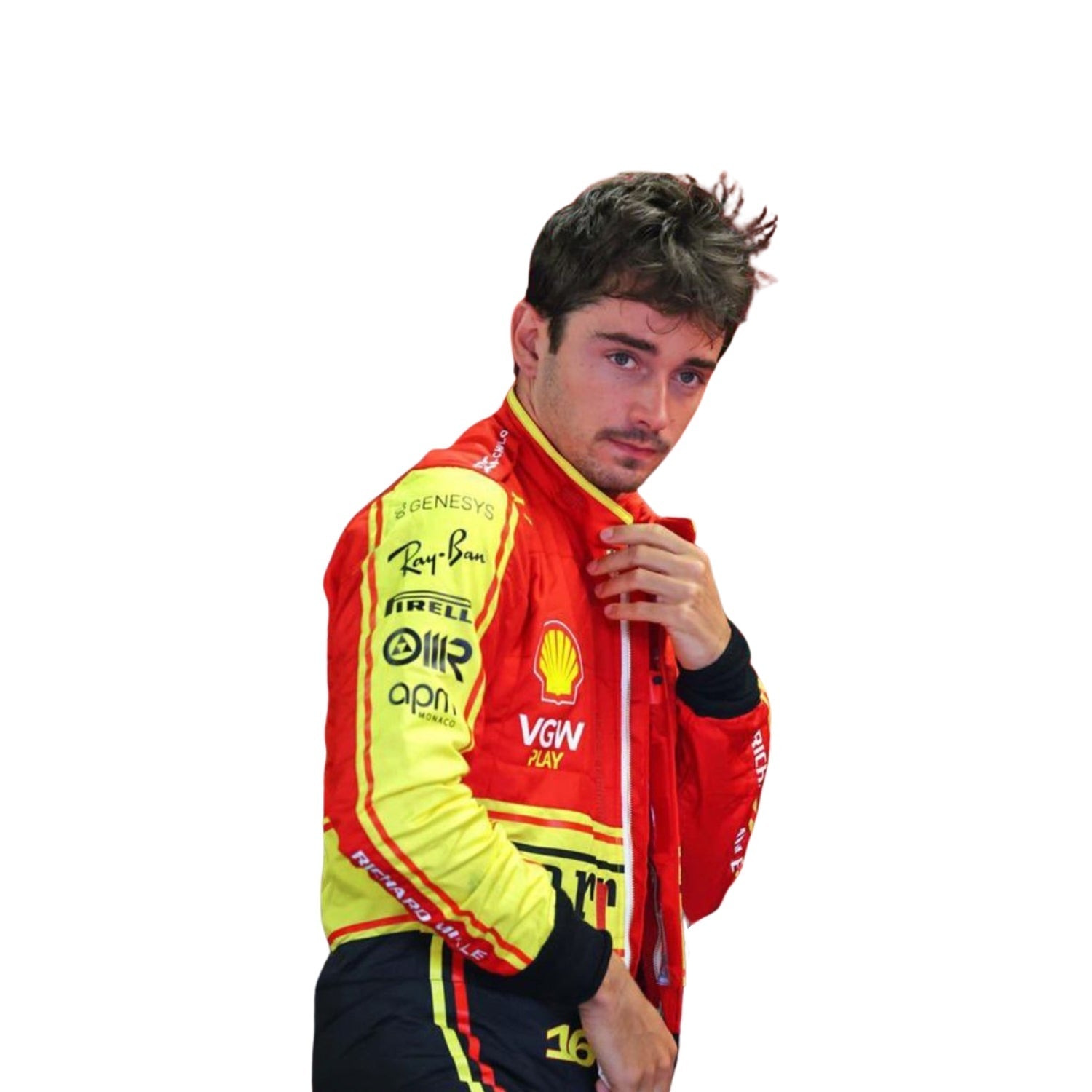 Charles Leclerc 2023 Monza Special Edition F1 Racing Suit