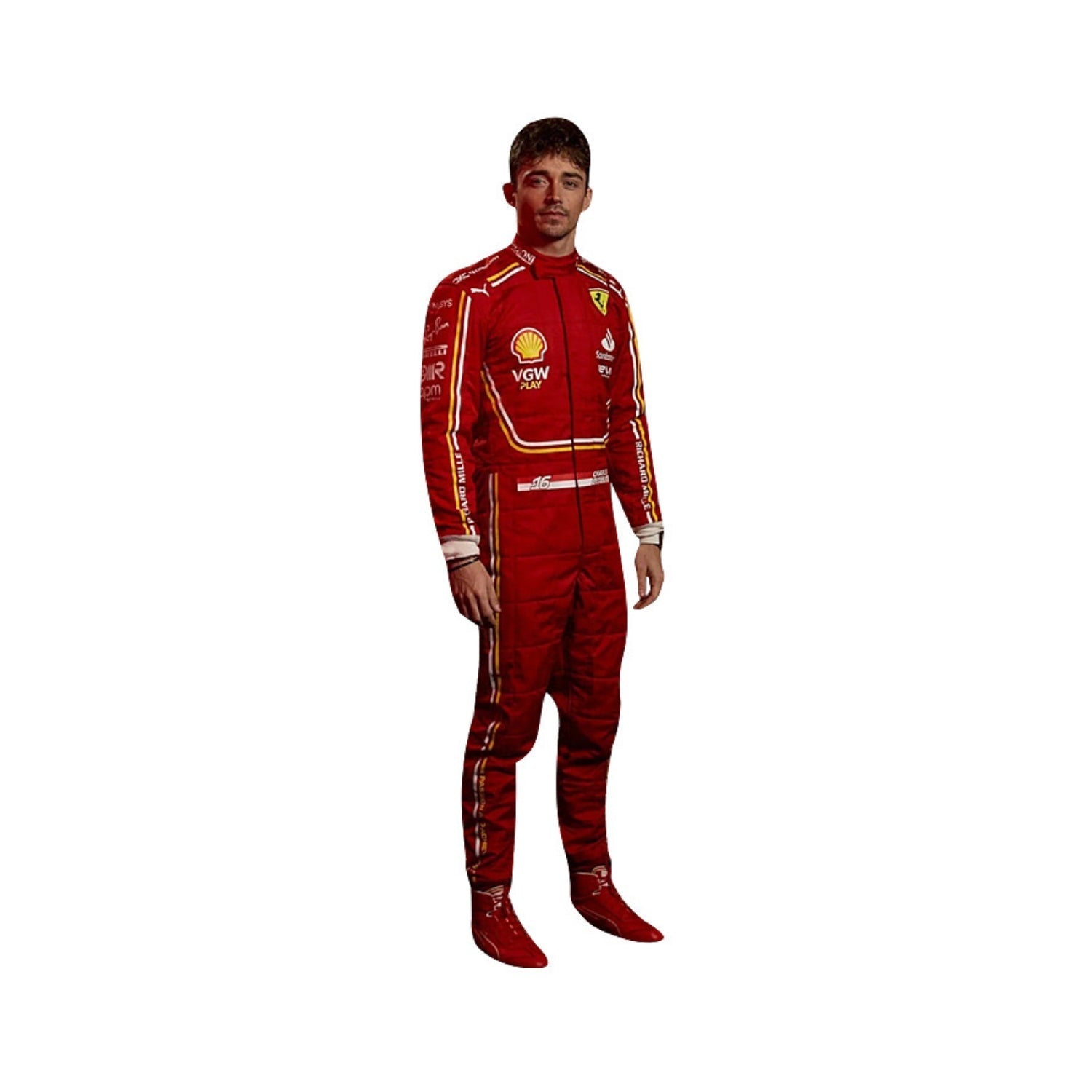 2024 F1 Racing Costume Worn by Charles Leclerc & Carlos Sainz Jr.