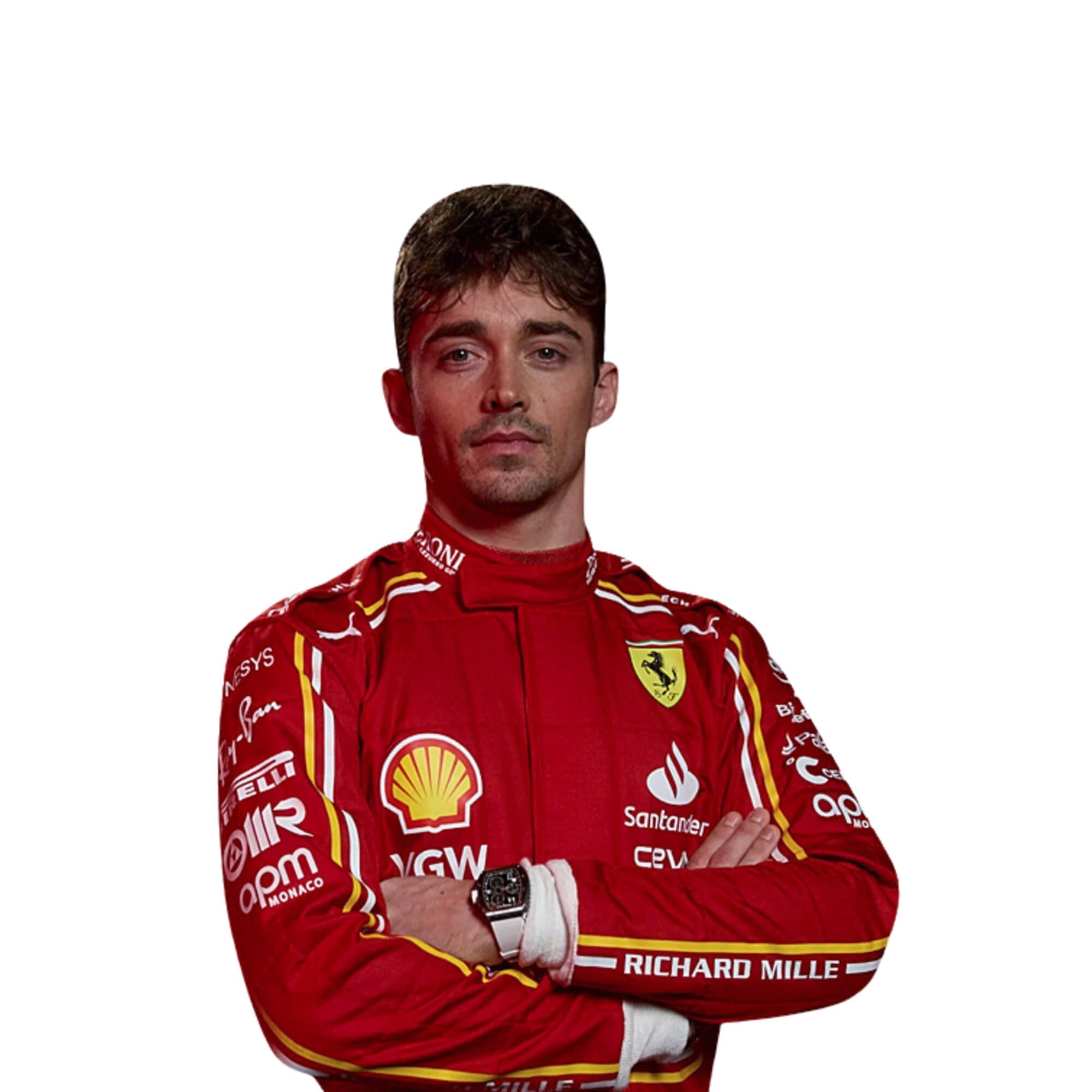 Charles Leclerc 2024 F1 Racing Suit