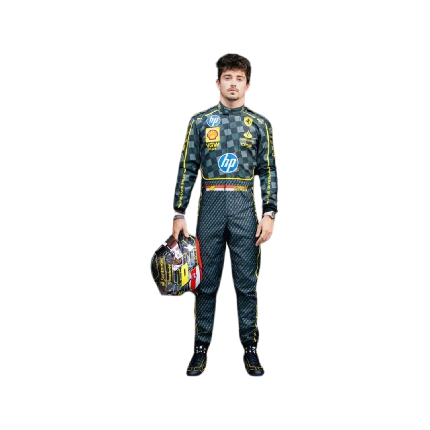 Charles Leclerc 2024 HP Italy GP F1 Racing Suit