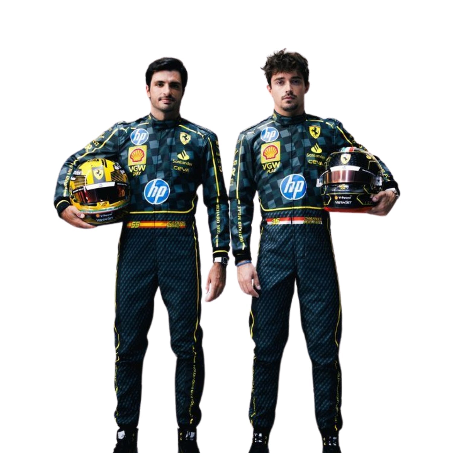 2024 Charles Leclerc HP Italy GP F1 Racing Suit