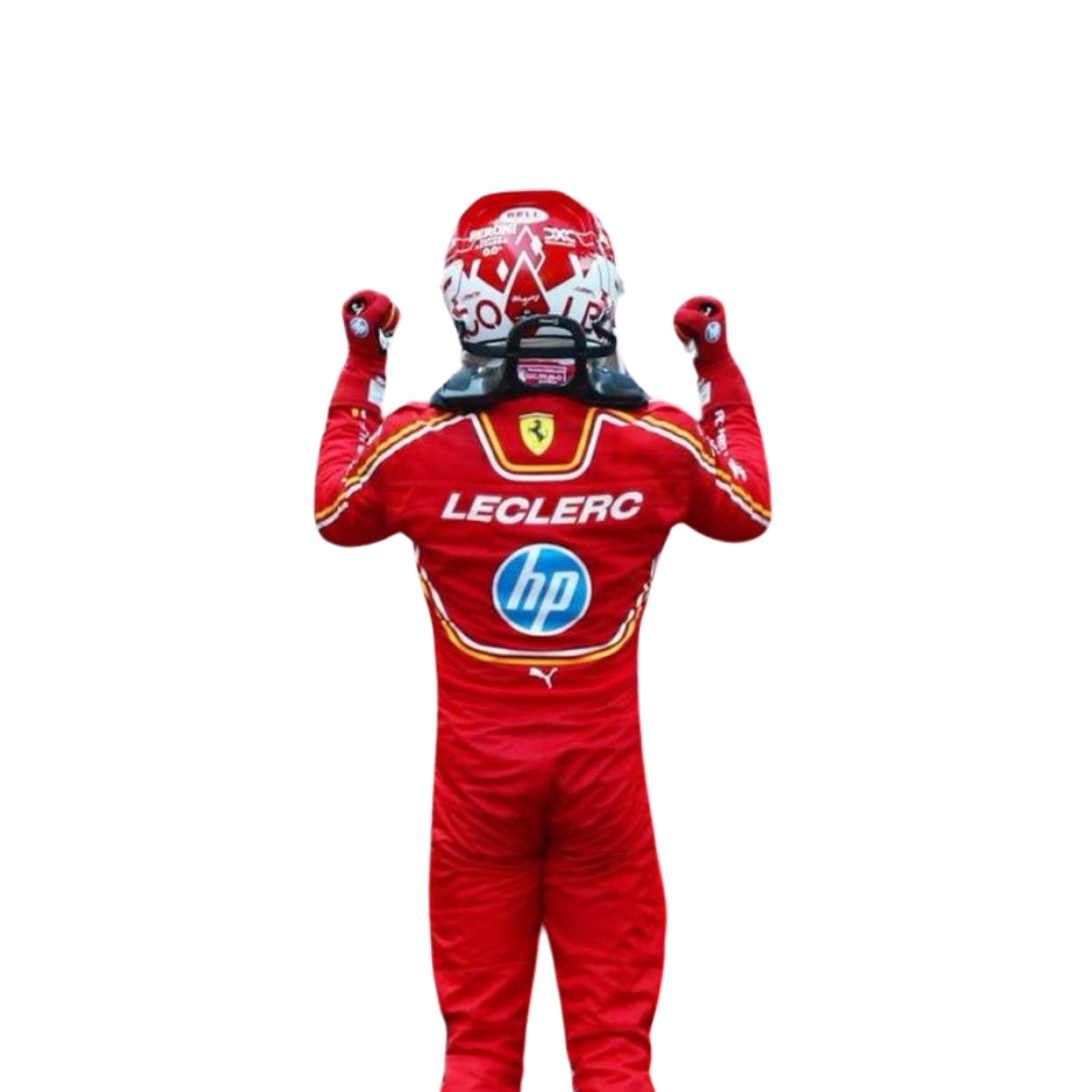F1 Racing Costume Worn by Charles Leclerc & Carlos Sainz Jr. – 2024 HP Monaco GP