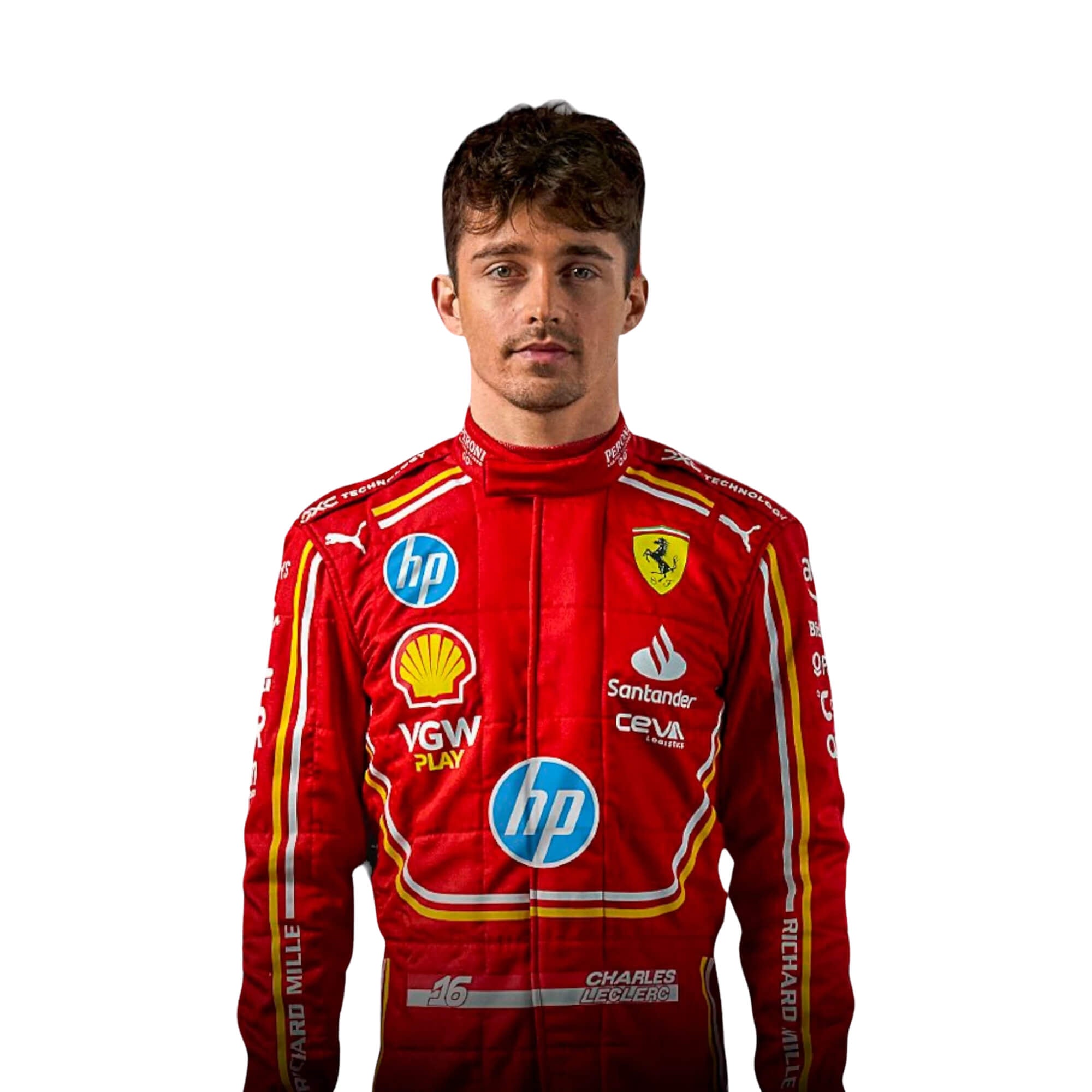 2024 Charles Leclerc Hp Monaco GP F1 Racing Suit
