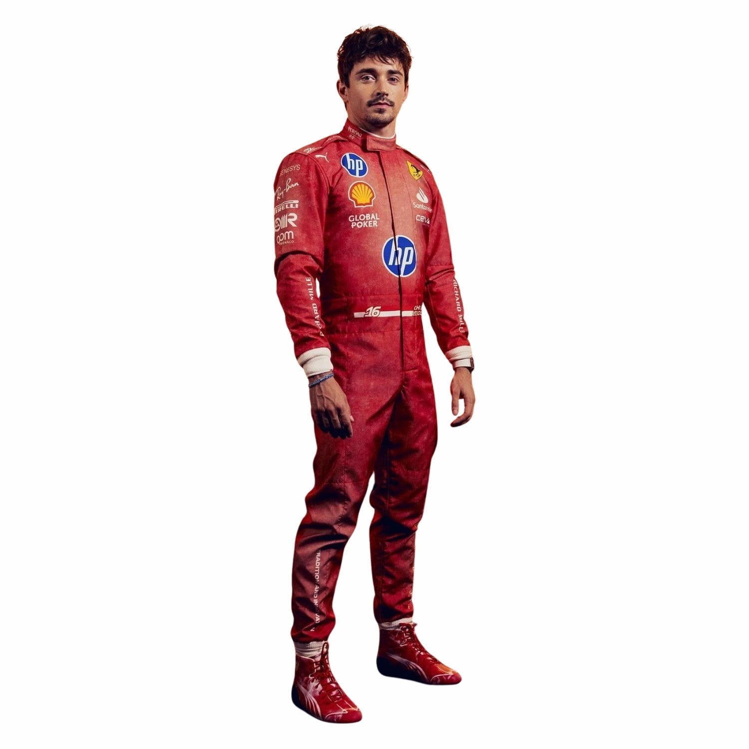 2024 F1 Racing Costume Worn by Charles Leclerc & Carlos Sainz Jr. - Las Vegas GP