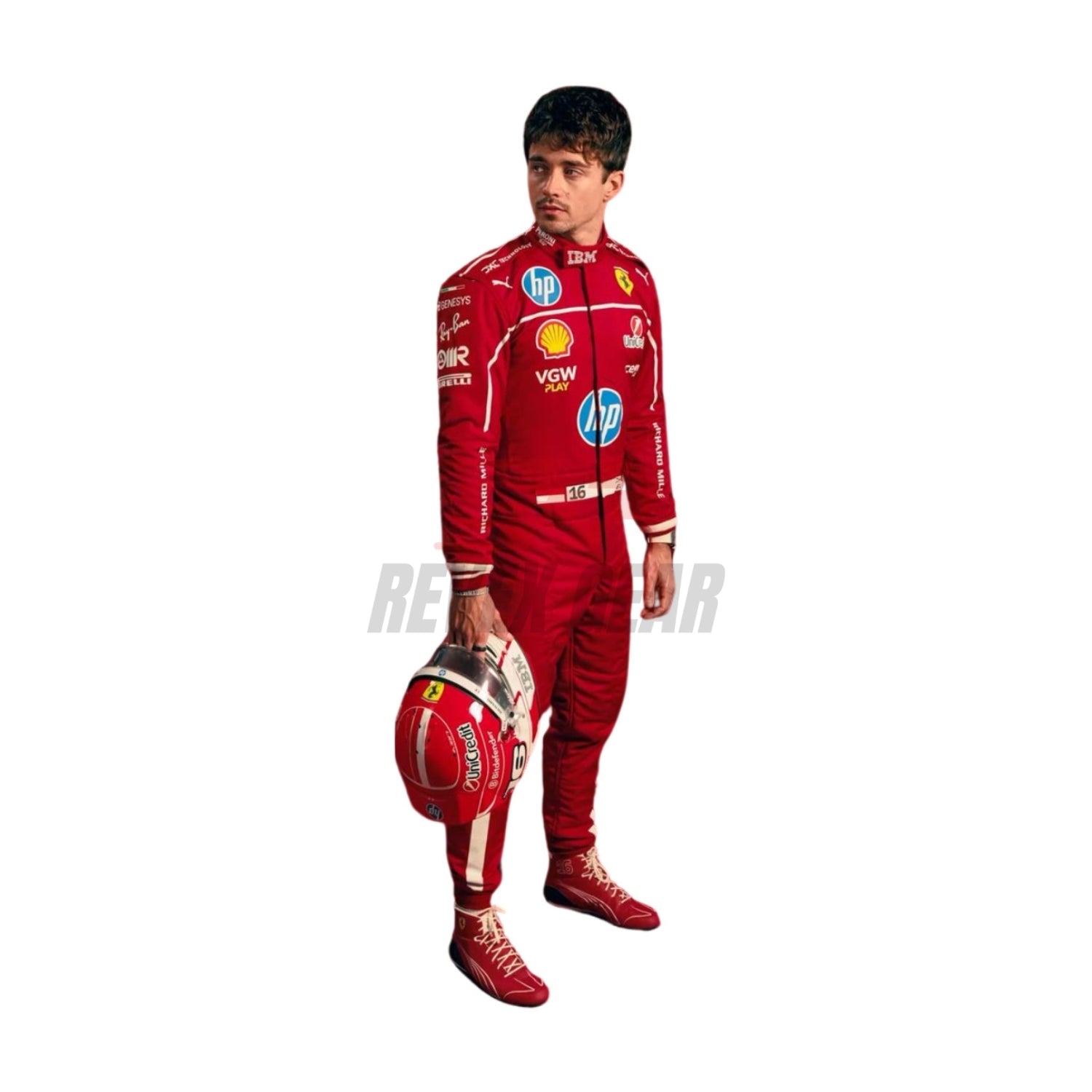 F1 Racing Costume Worn by Charles Leclerc & Lewis Hamilton - 2025