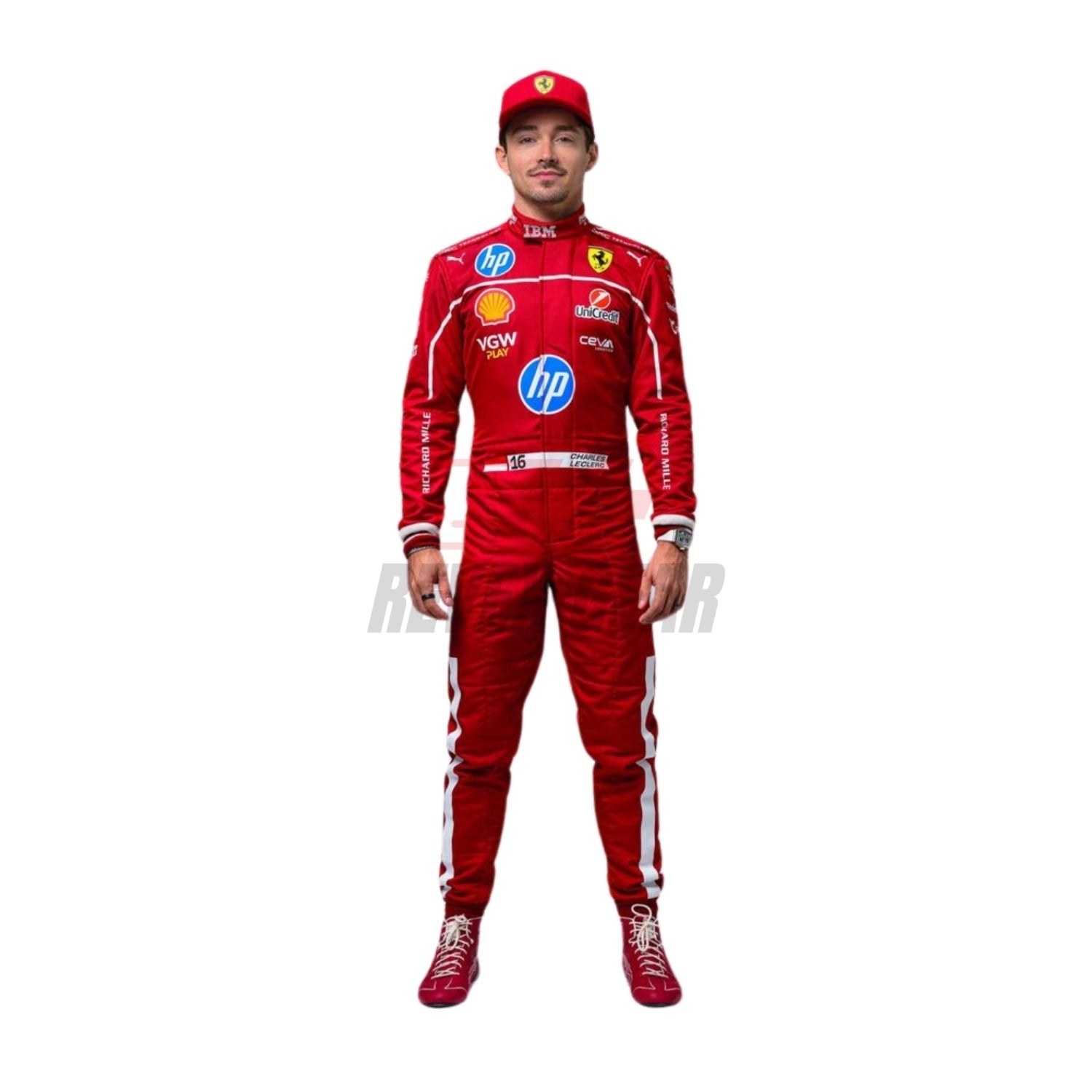 2025 F1 Racing Suit Worn by Charles Leclerc & Lewis Hamilton