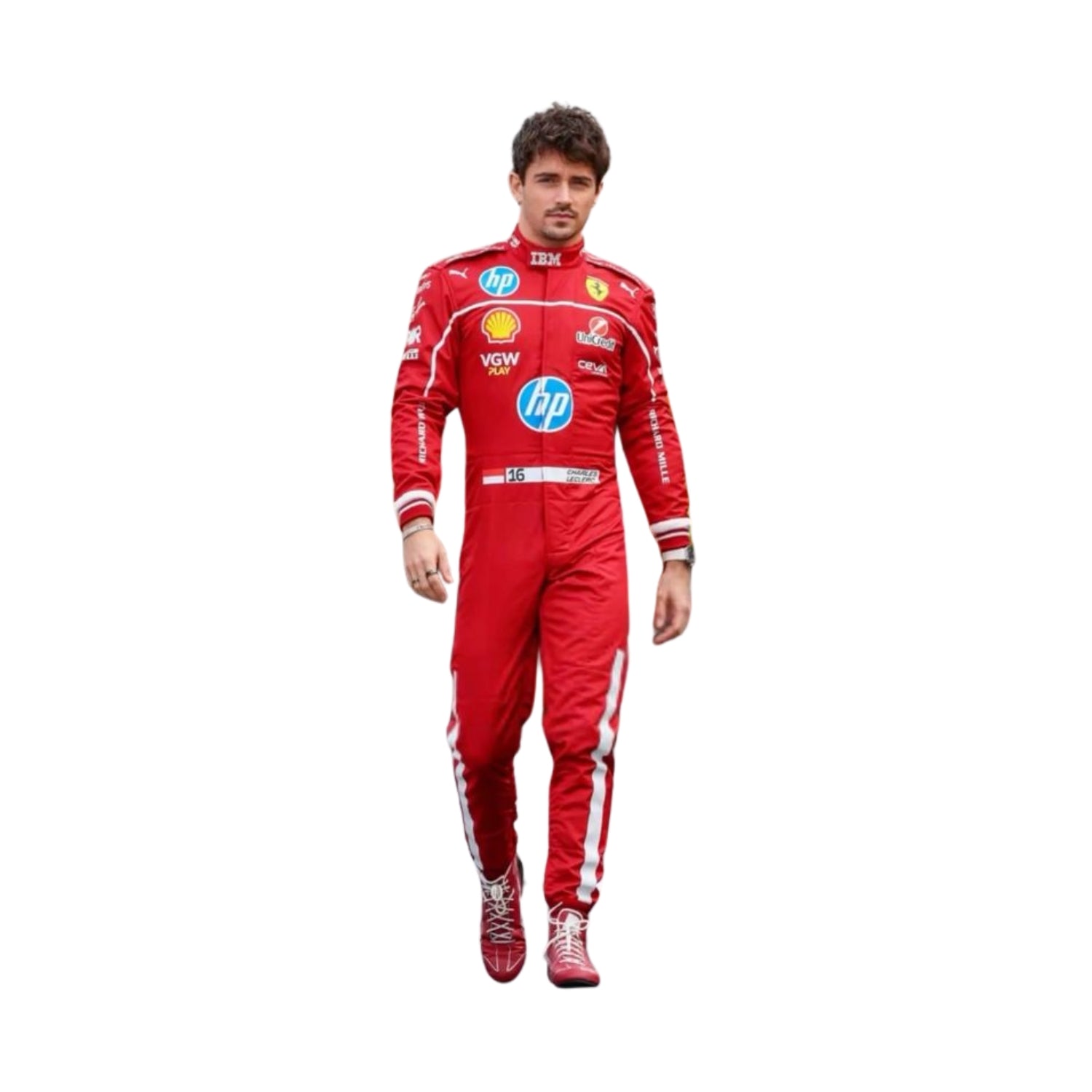 Charles Leclerc 2025 F1 Racing Suit