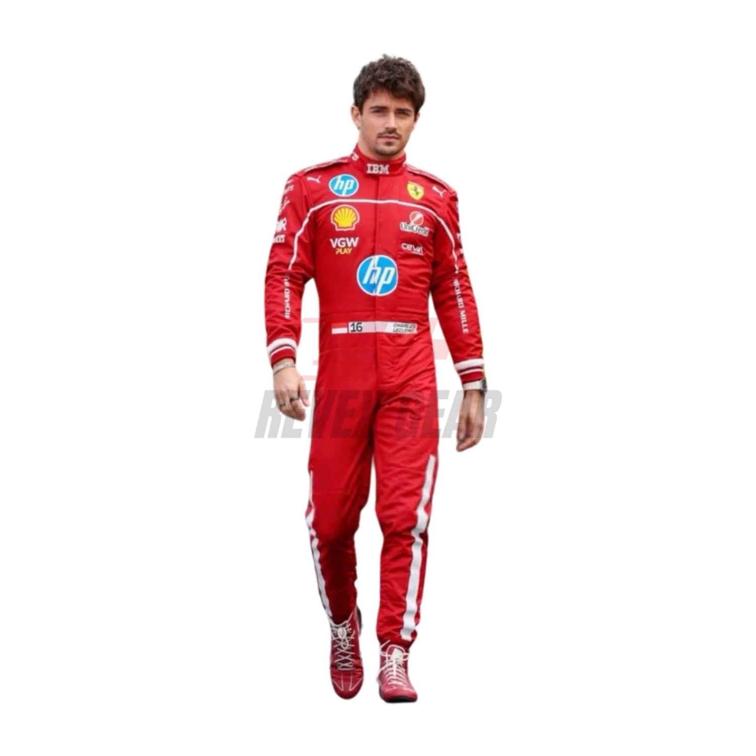 2025 F1 Racing Costume Worn by Charles Leclerc & Lewis Hamilton