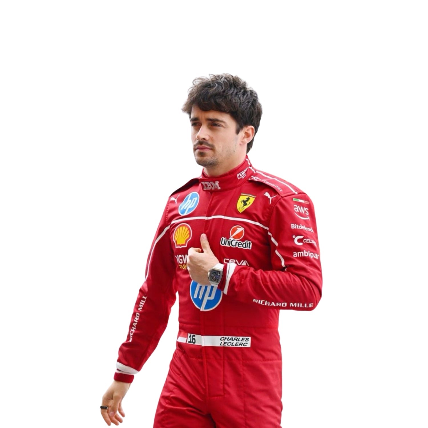 2025 Charles Leclerc F1 Racing Suit