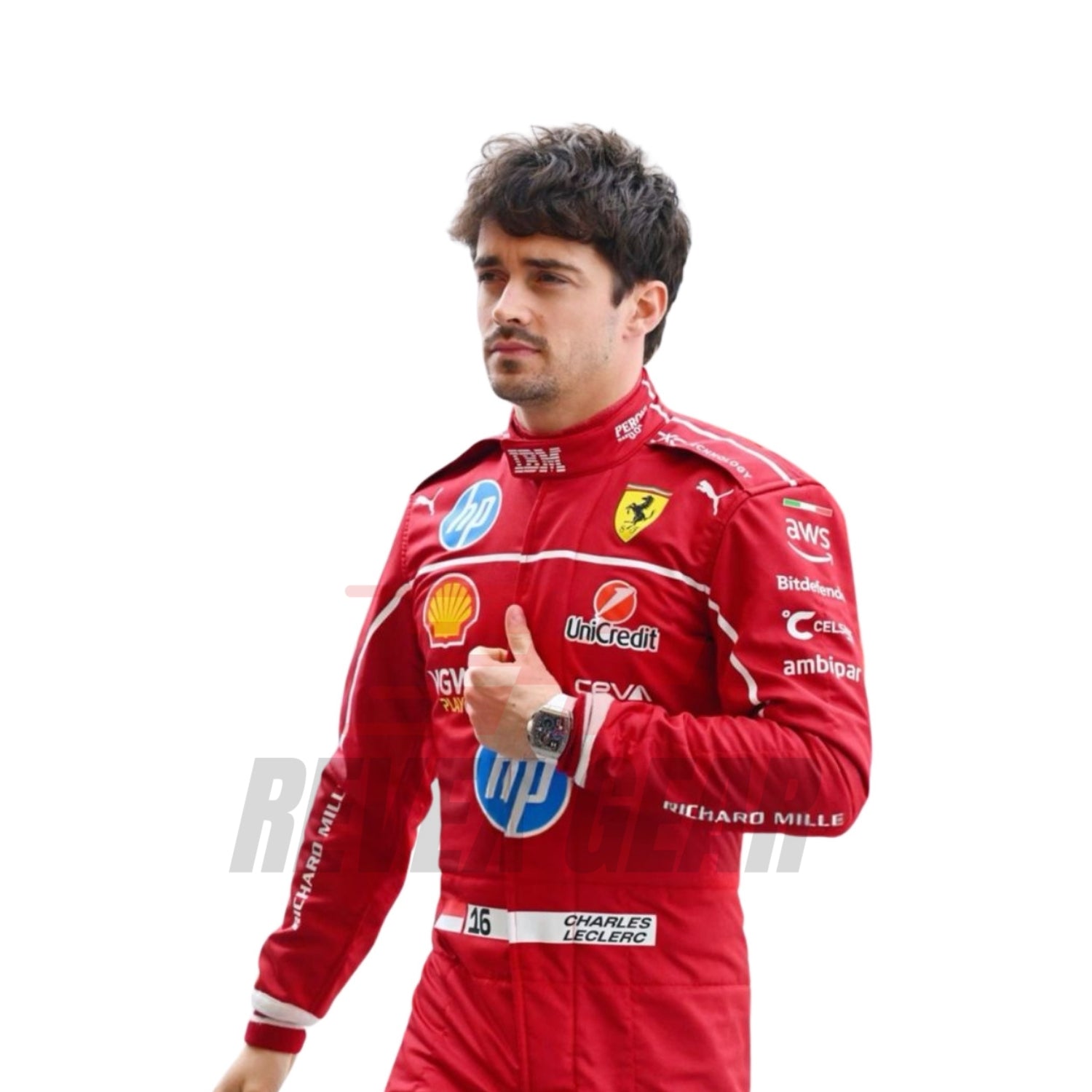 2025 F1 Racing Costume Worn by Charles Leclerc & Lewis Hamilton