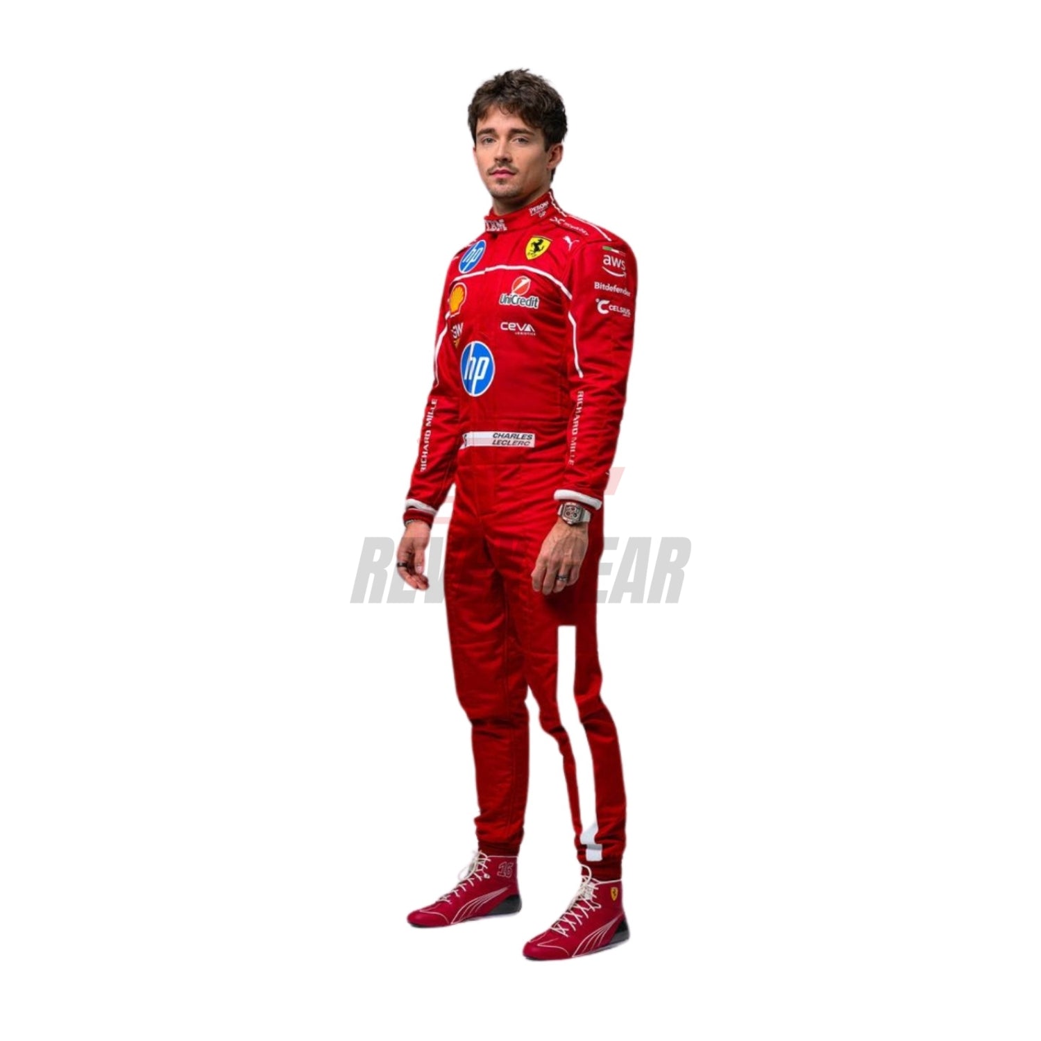 2025 F1 Racing Costume Worn by Charles Leclerc & Lewis Hamilton