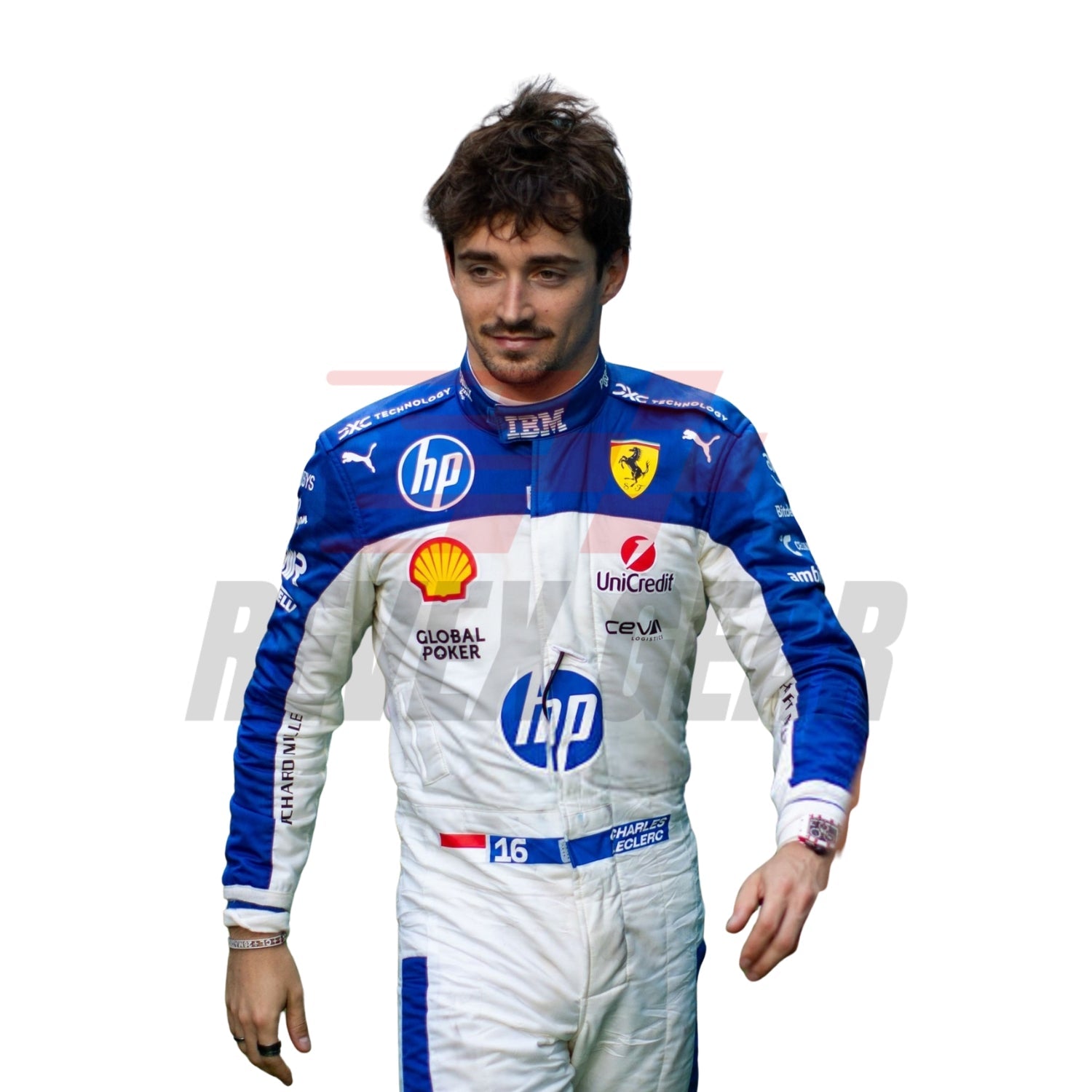 Charles Leclerc 2025 Miami GP F1 Racing Suit