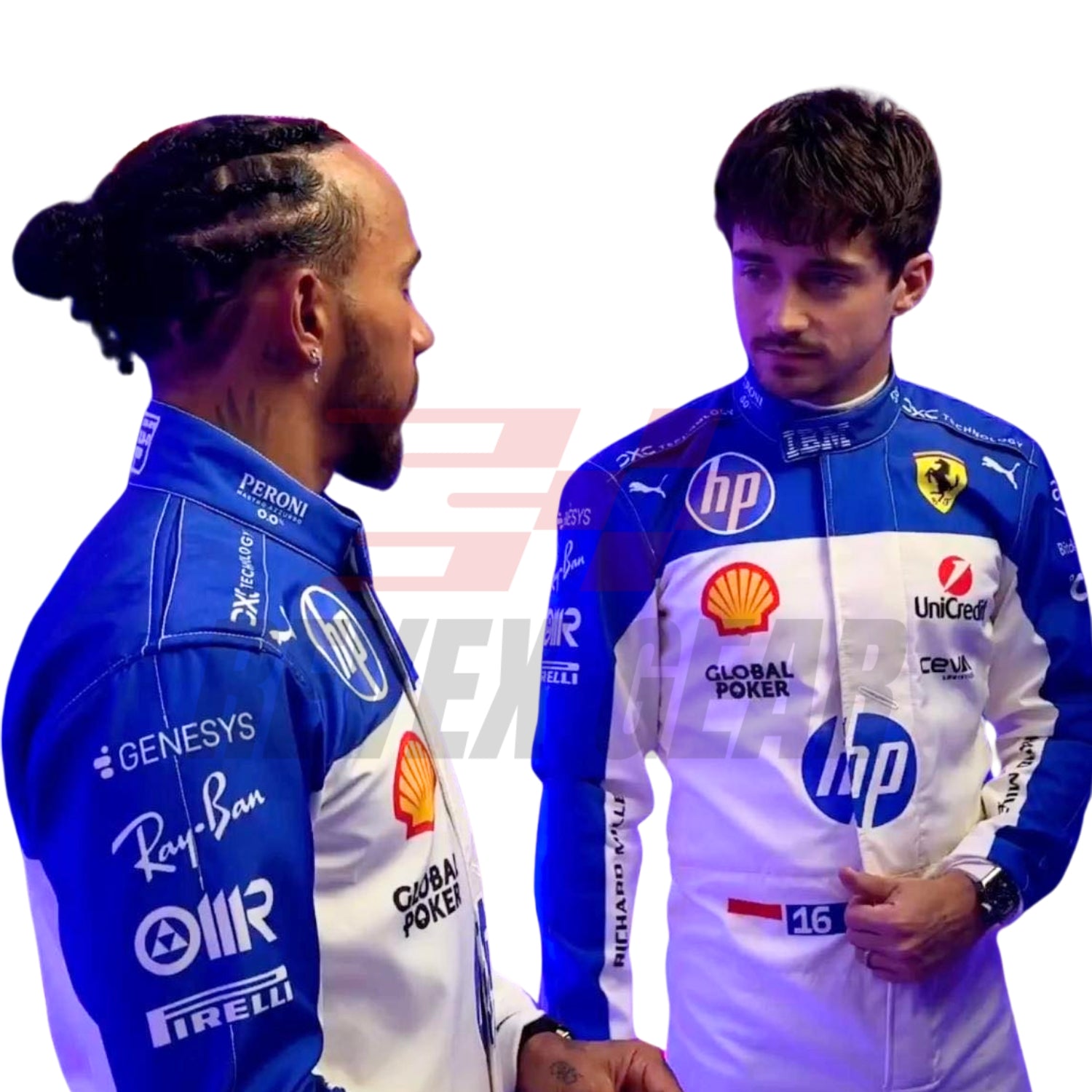 Charles Leclerc 2025 Miami GP F1 Racing Suit