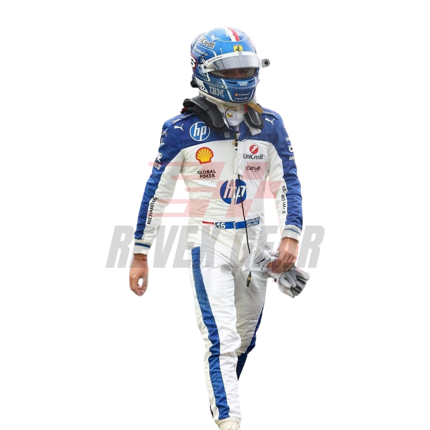 2025 F1 Racing Costume Worn by Charles Leclerc & Lewis Hamilton - Miami GP