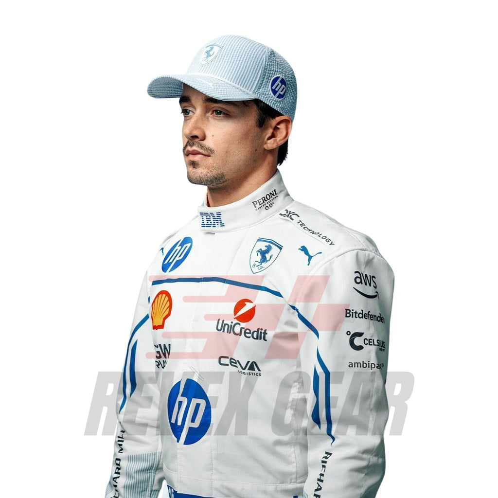 Charles Leclerc 2025 Monaco GP F1 Racing Suit