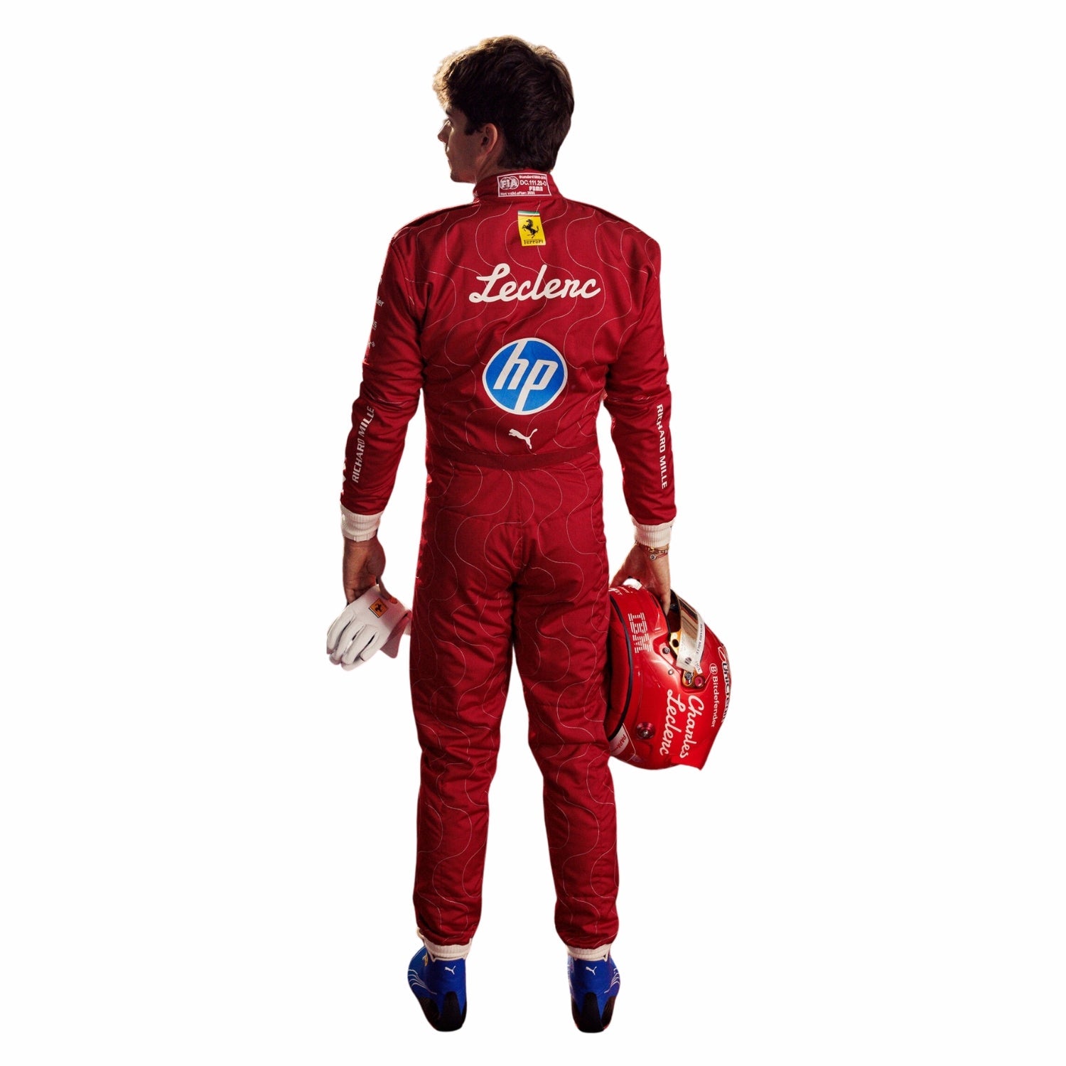 Charles Leclerc 2025 Monza GP F1 Racing Suit