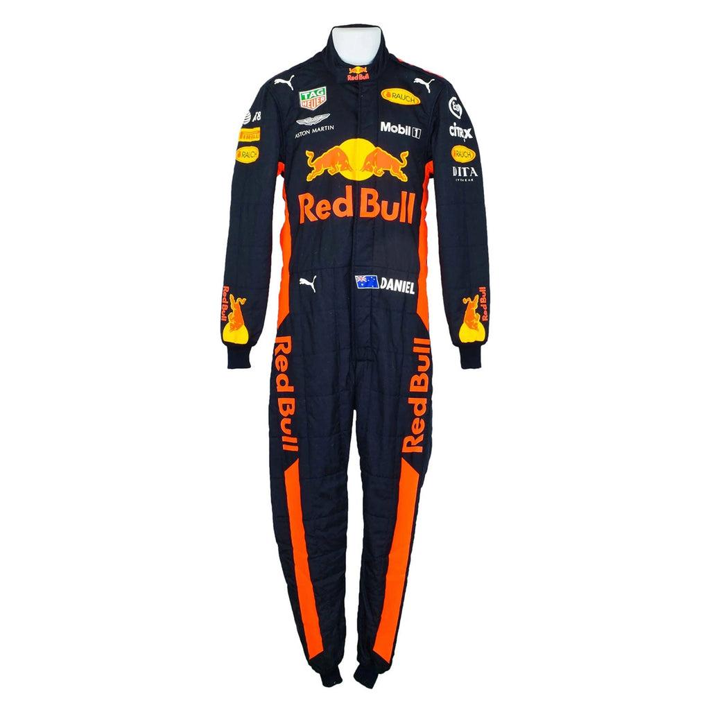 Daniel Ricciardo 2018 F1 Racing Suit Team Redbull Racing Tag Heuer