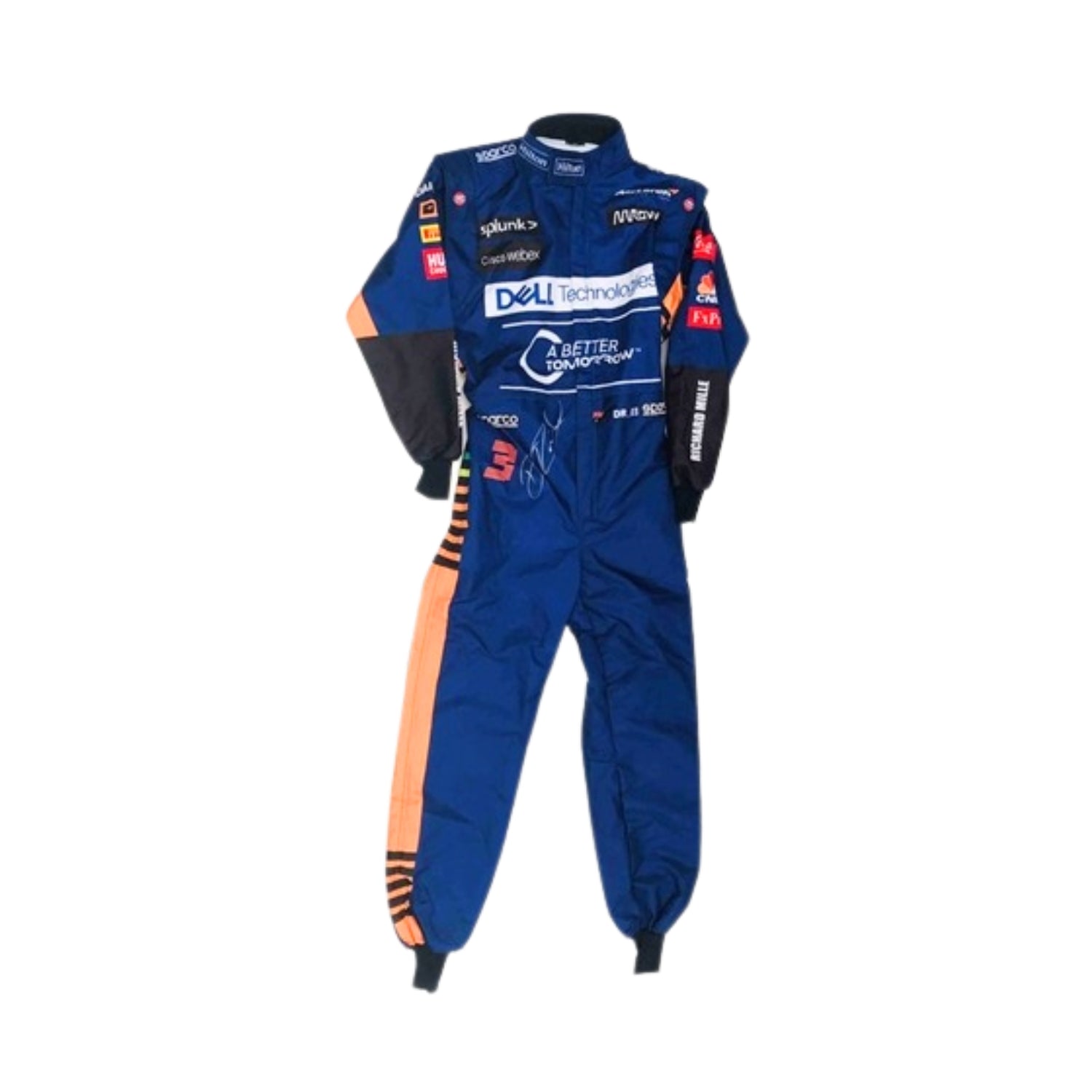 Daniel Ricciardo 2021 F1 Racing Suit Team McLaren