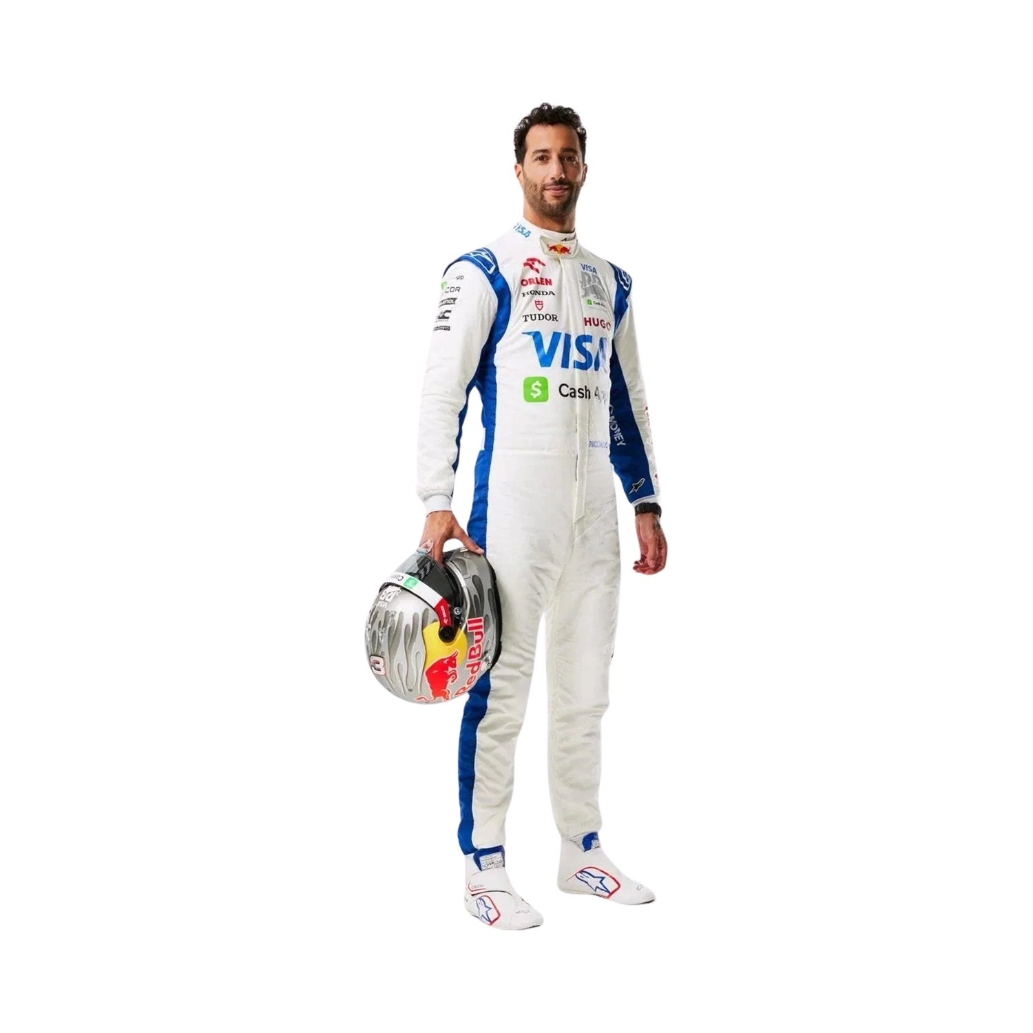 F1 Racing Costume Worn by Daniel Ricciardo & Yuki Tsunoda – 2024 Las Vegas GP