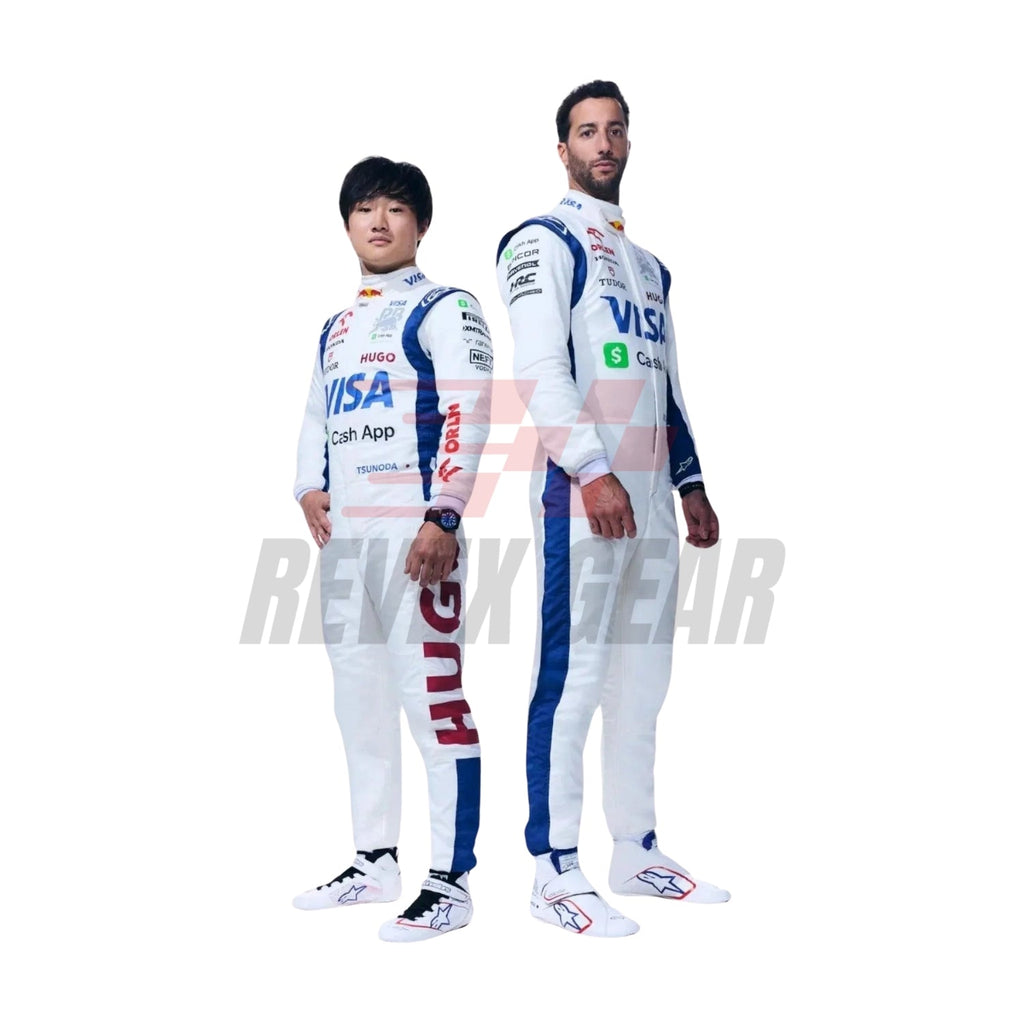 2024 F1 Racing Costume Worn by Daniel Ricciardo & Yuki Tsunoda – Las Vegas GP